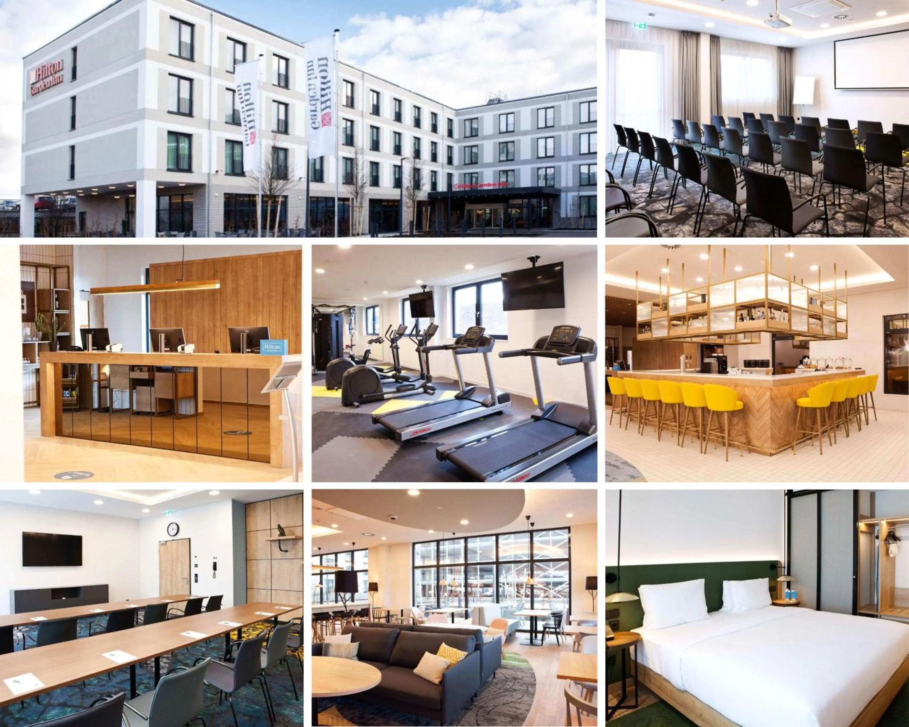 Property building in Hilton Garden Inn Munich Messe