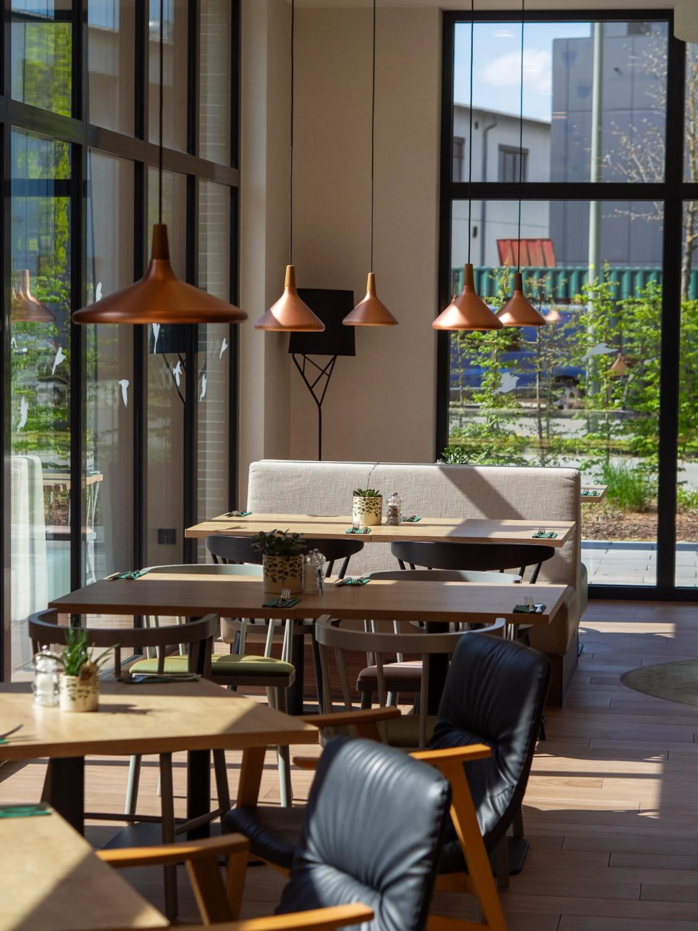 Restaurant/places to eat in Hilton Garden Inn Munich Messe