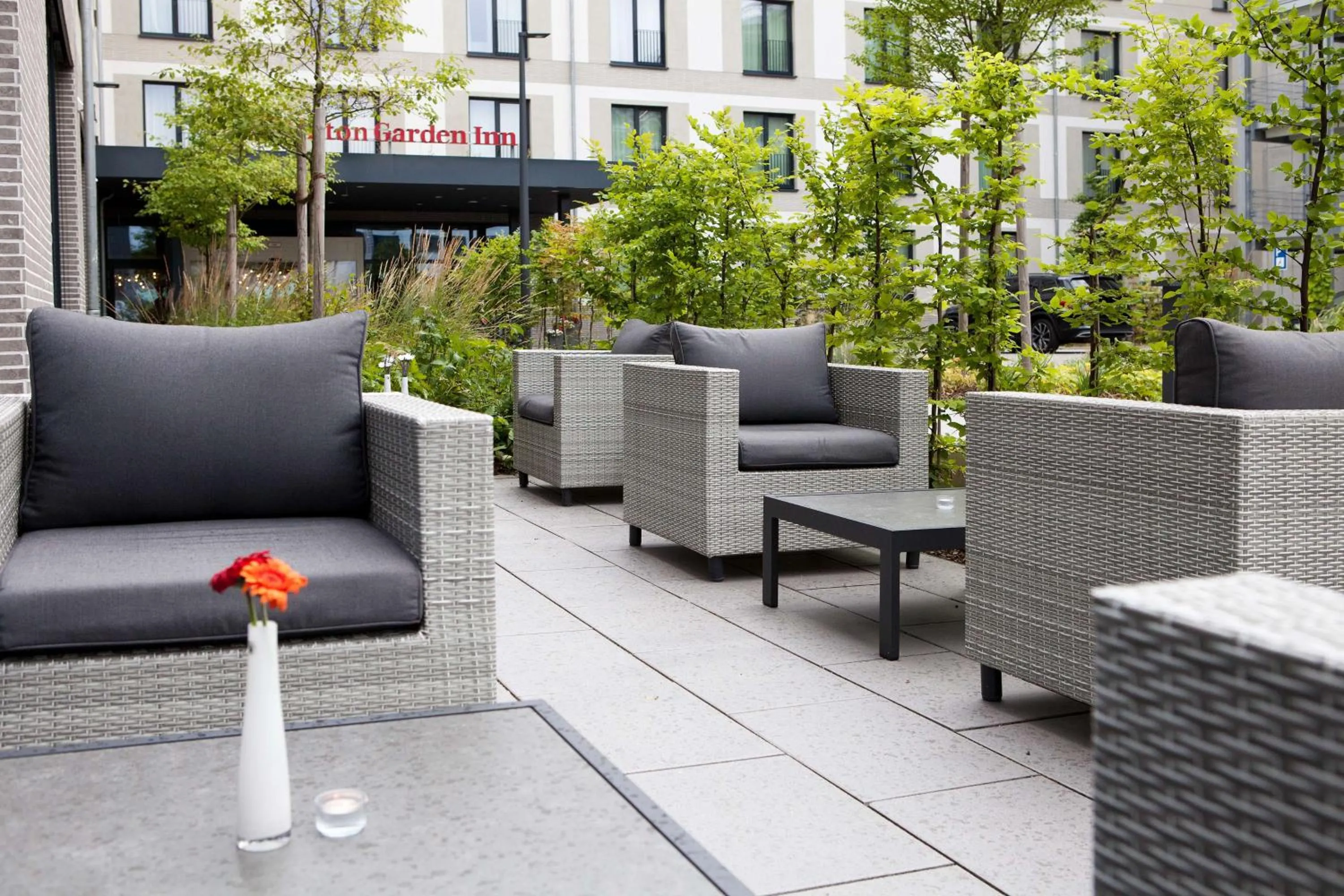 Property building in Hilton Garden Inn Munich Messe