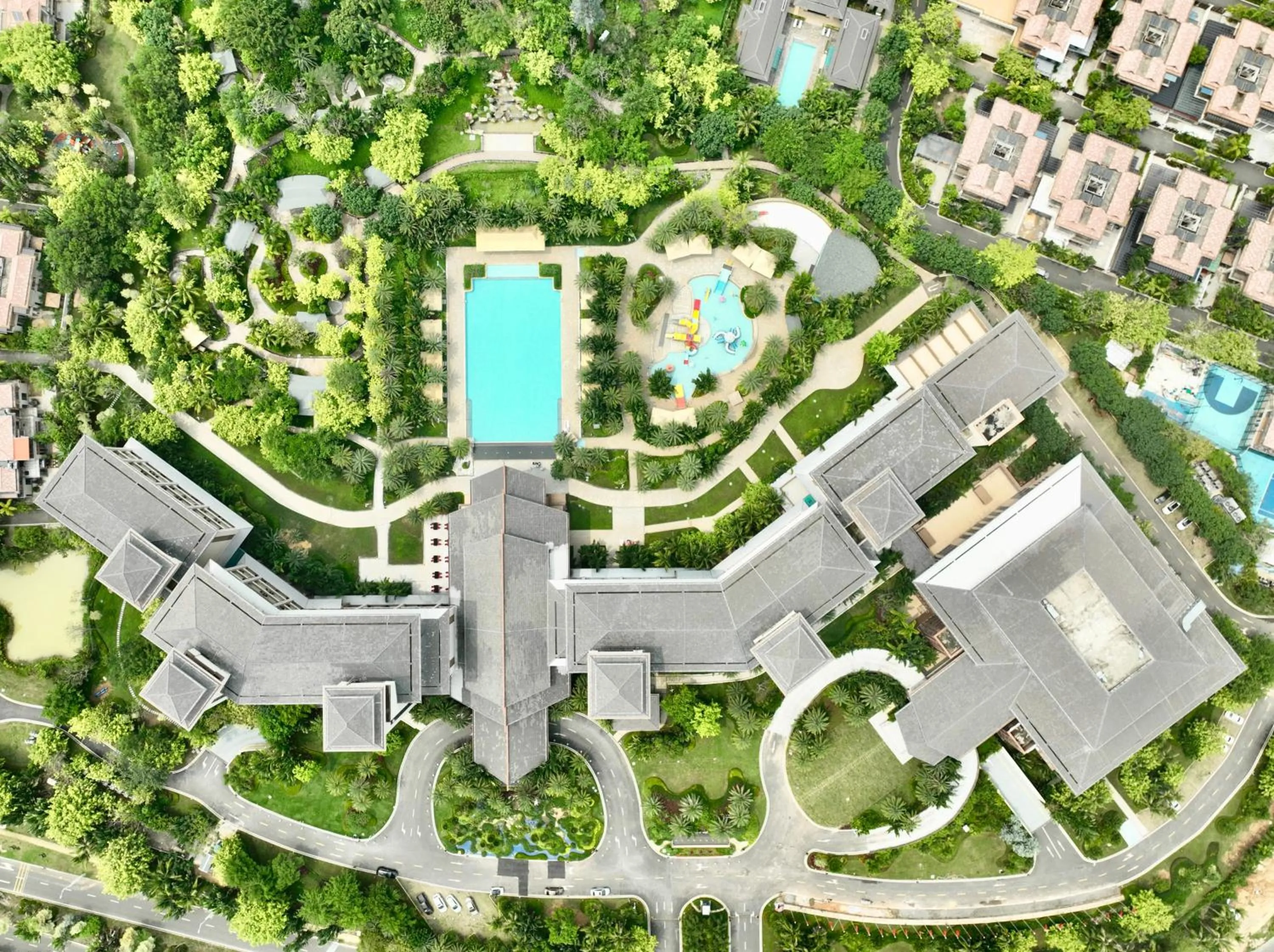 Bird's eye view in Doubletree By Hilton Lingshui Hot Spring