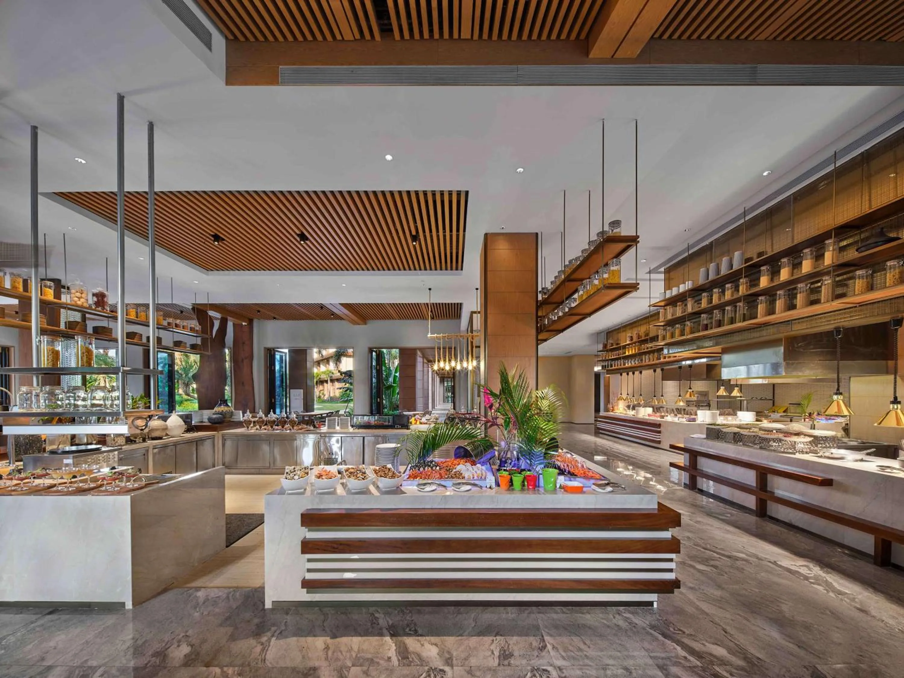 Restaurant/places to eat in Doubletree By Hilton Lingshui Hot Spring