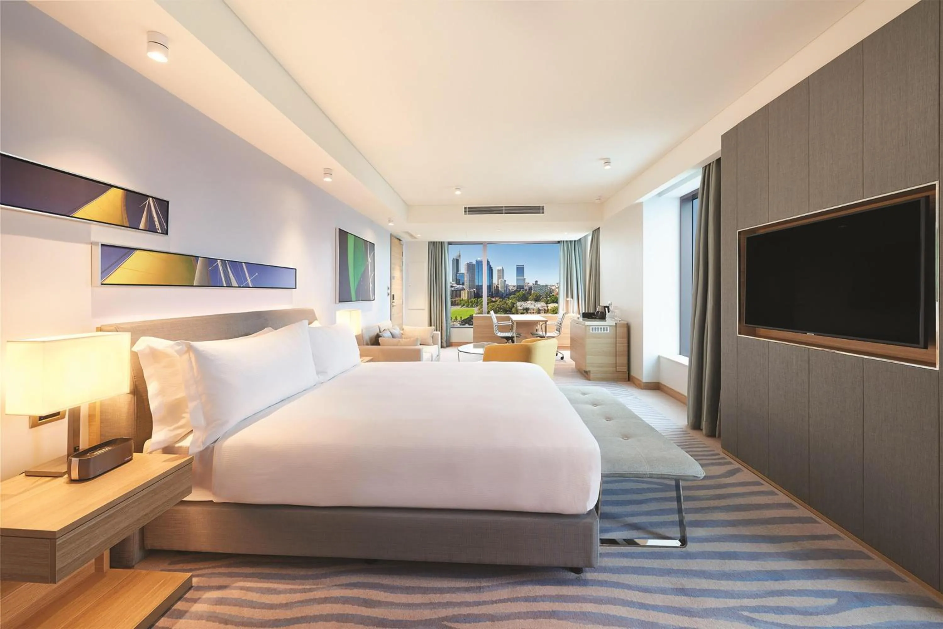 Bed in Doubletree By Hilton Perth Waterfront