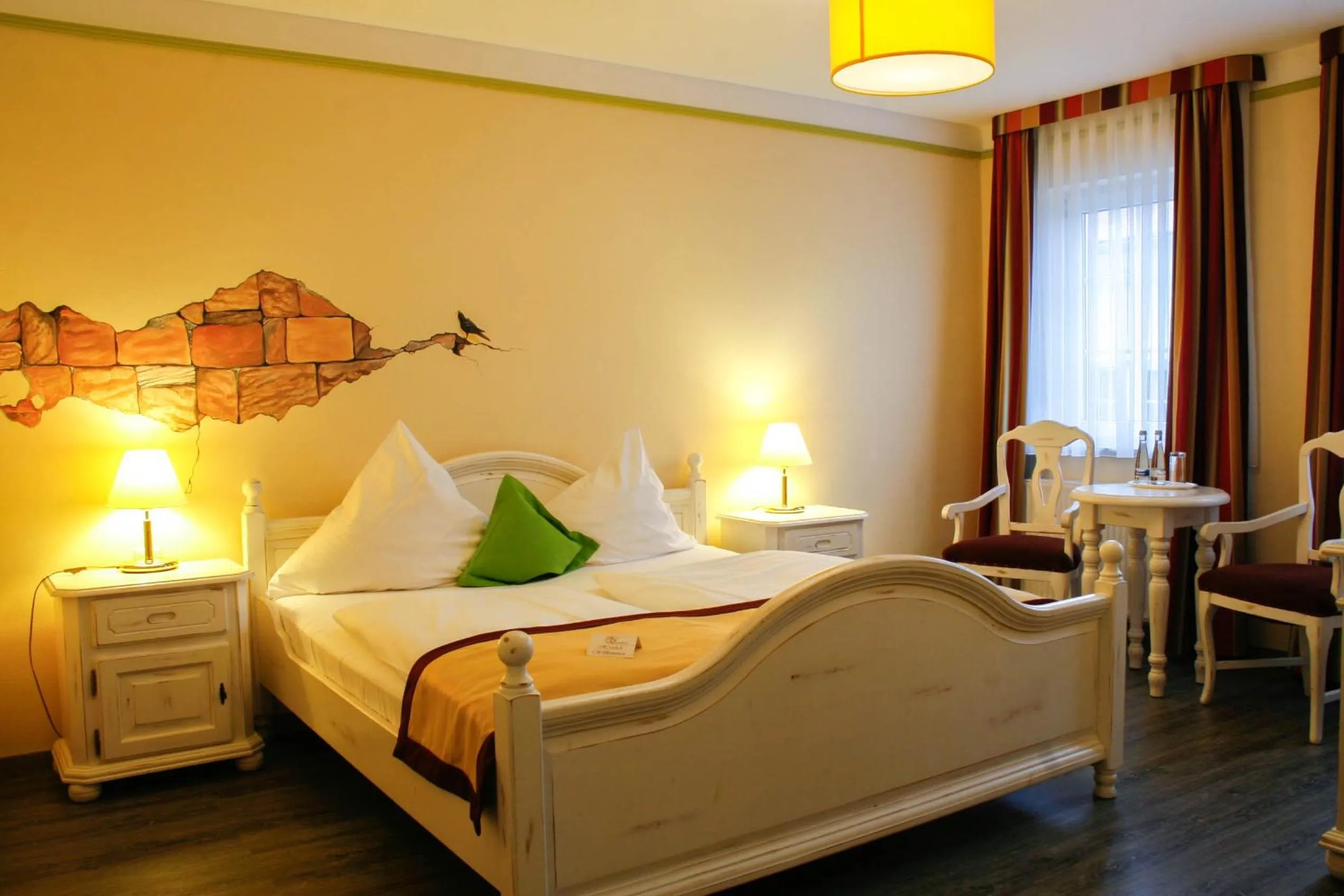 Bed in Hotel Speeter