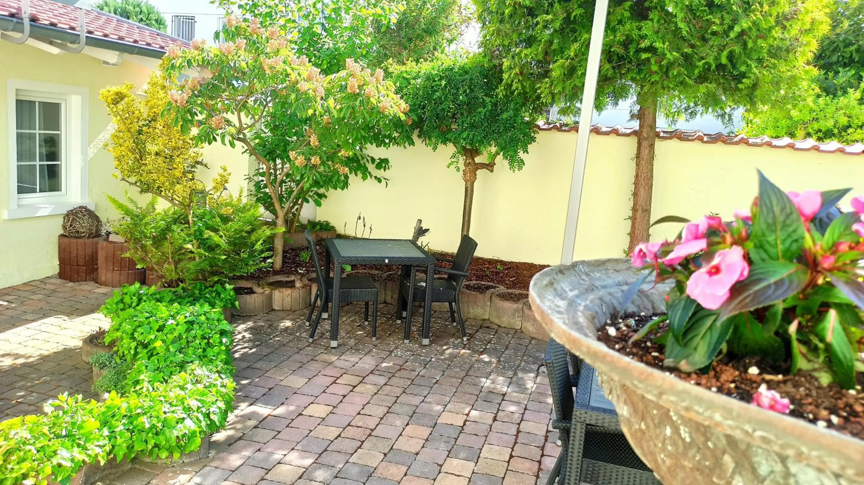 Patio in Hotel Speeter