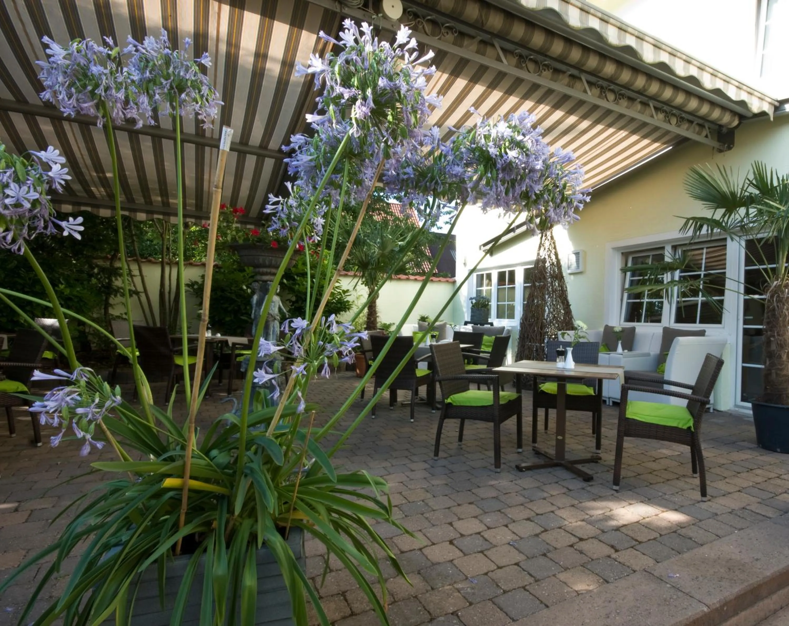 Patio in Hotel Speeter