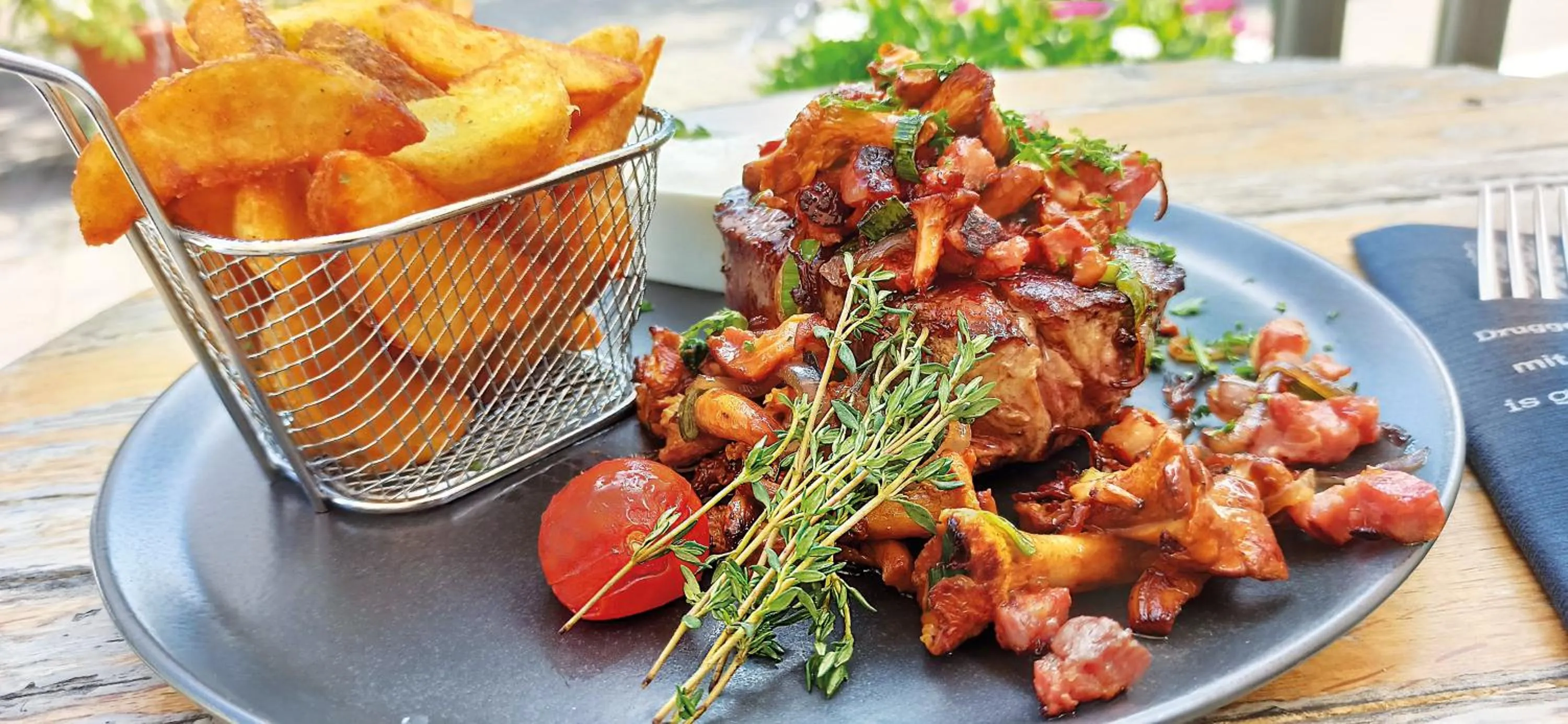 Food and drinks in Hotel Speeter