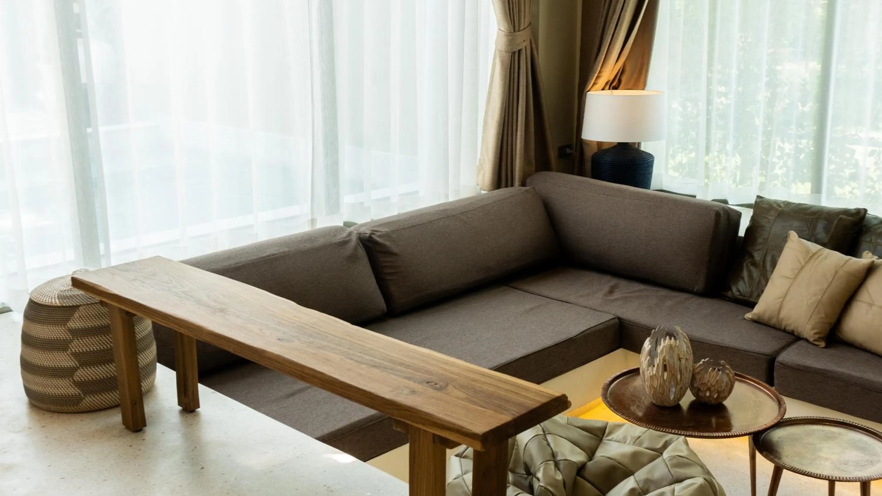 Living room in Seamira House Huahin