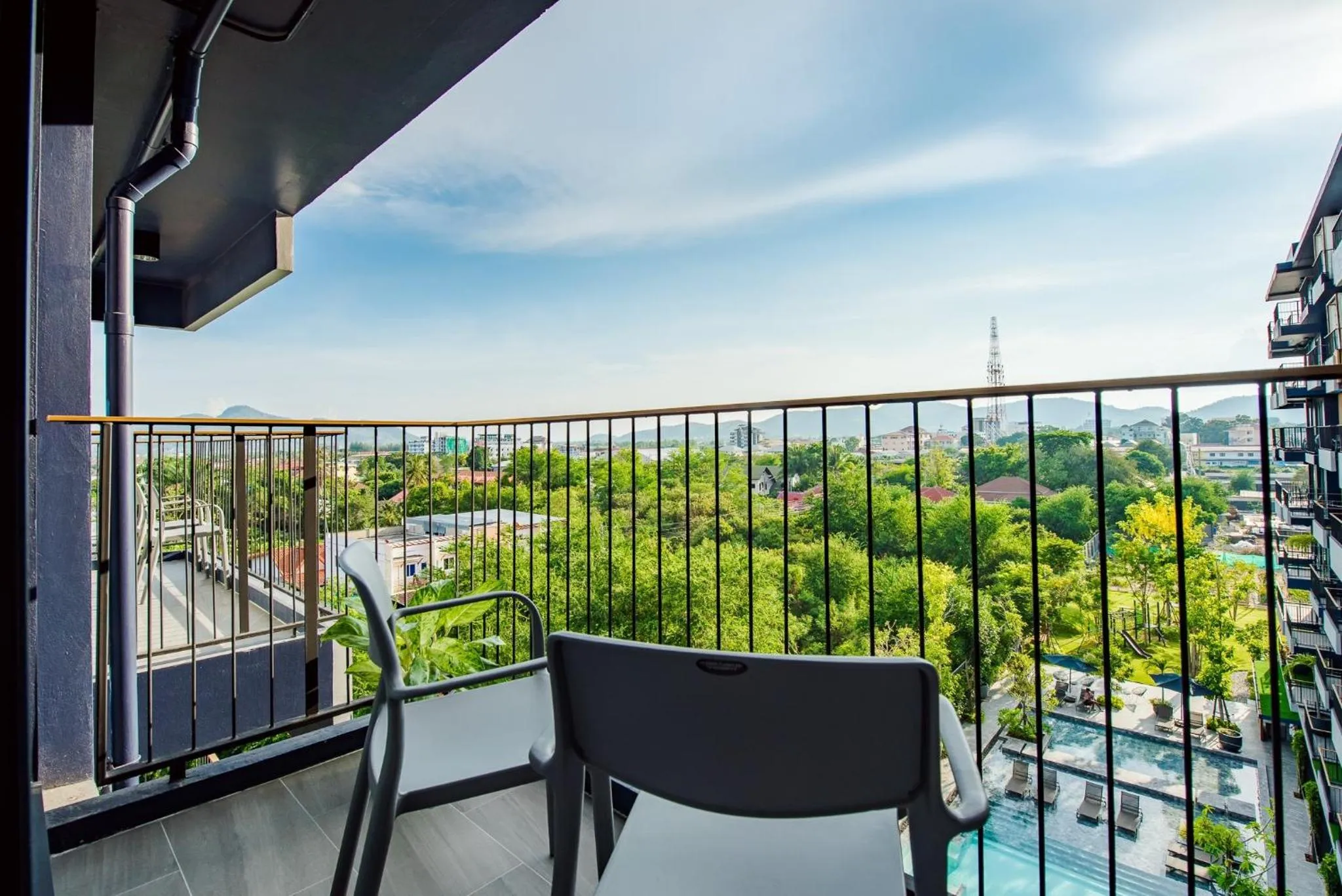 Balcony/Terrace in Seamira House Huahin