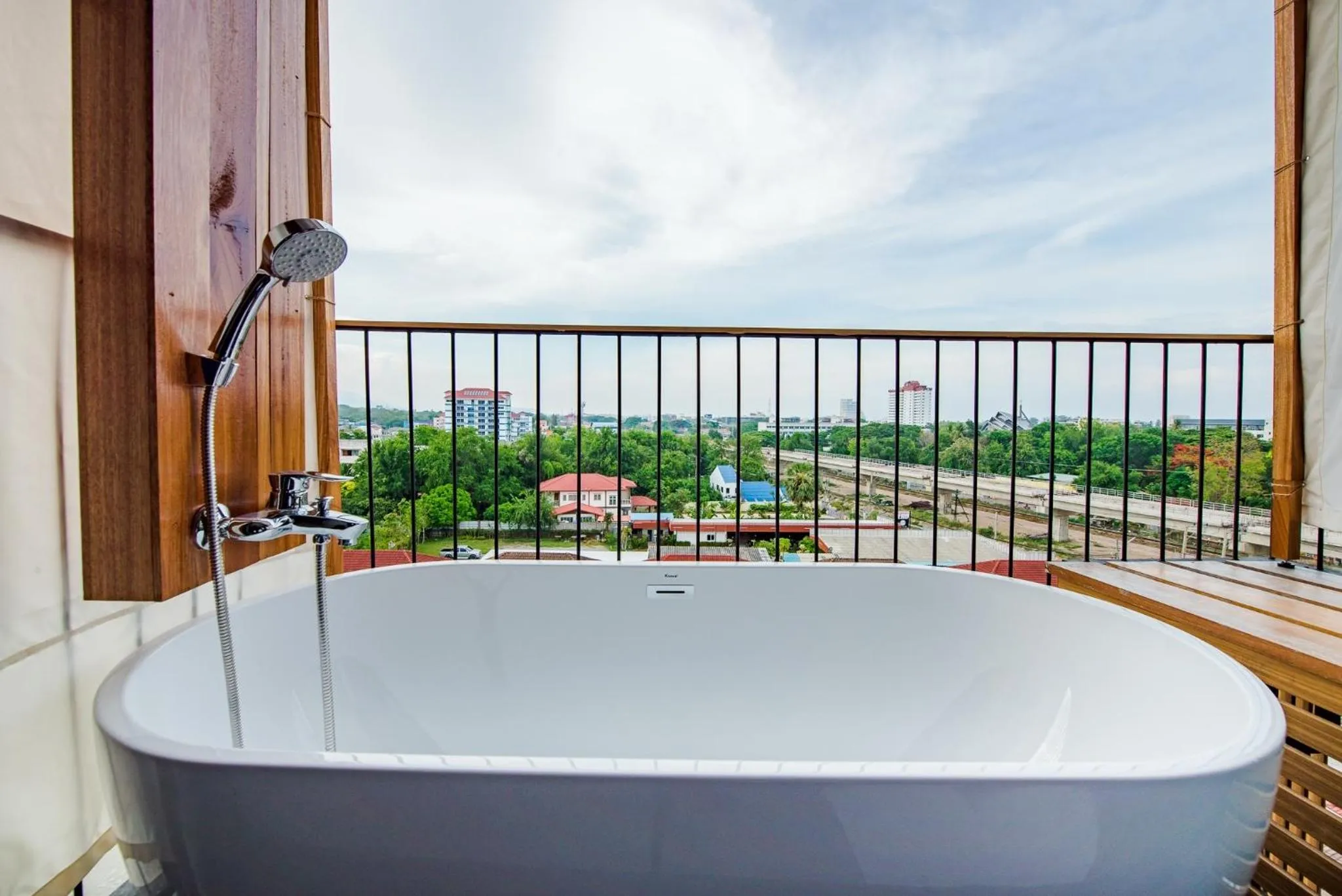 Balcony/Terrace in Seamira House Huahin