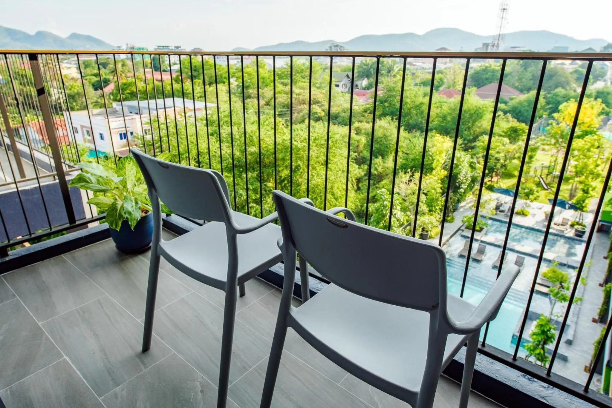 Balcony/Terrace in Seamira House Huahin