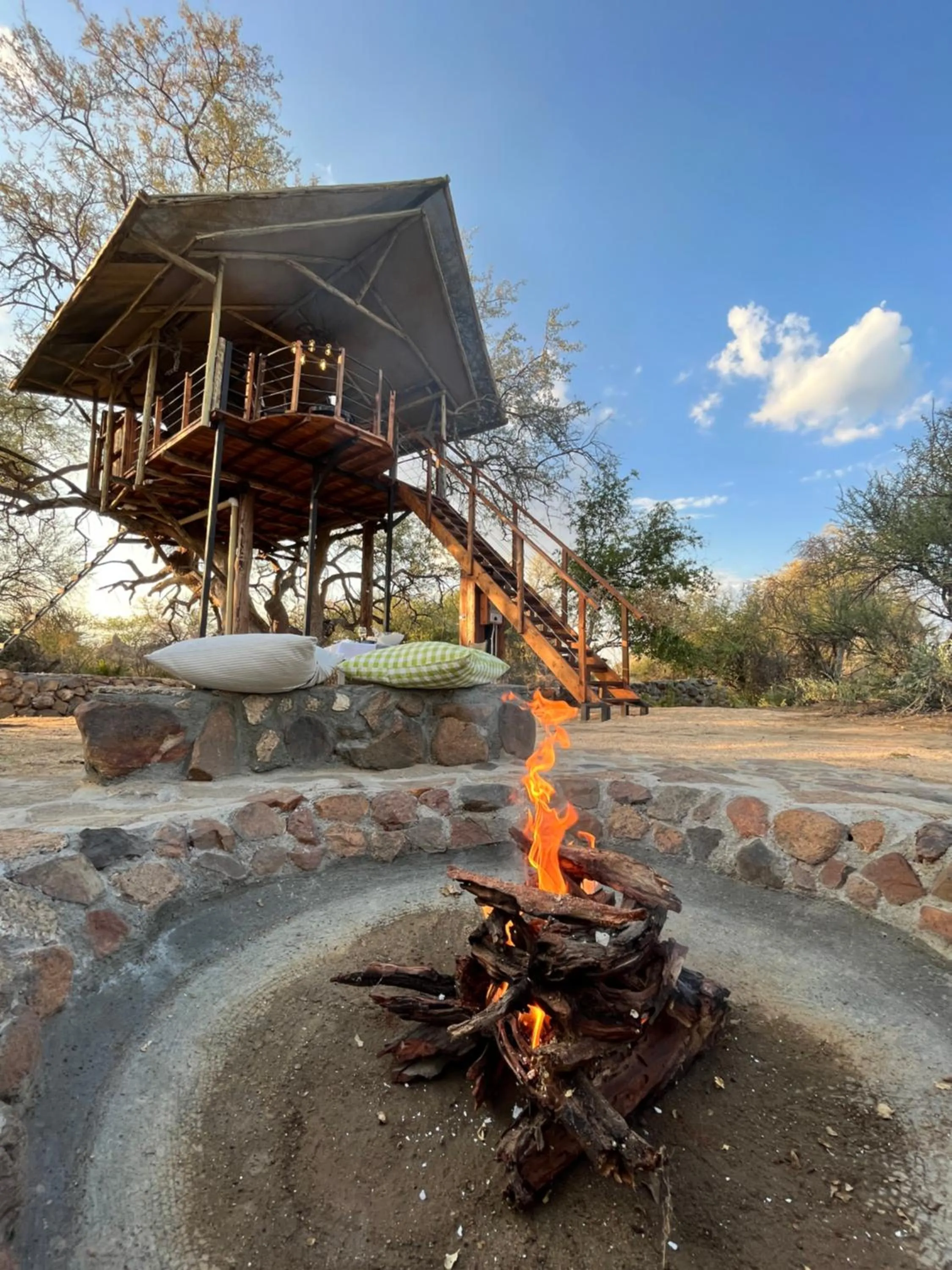 Property building in Ondudu Safari Lodge