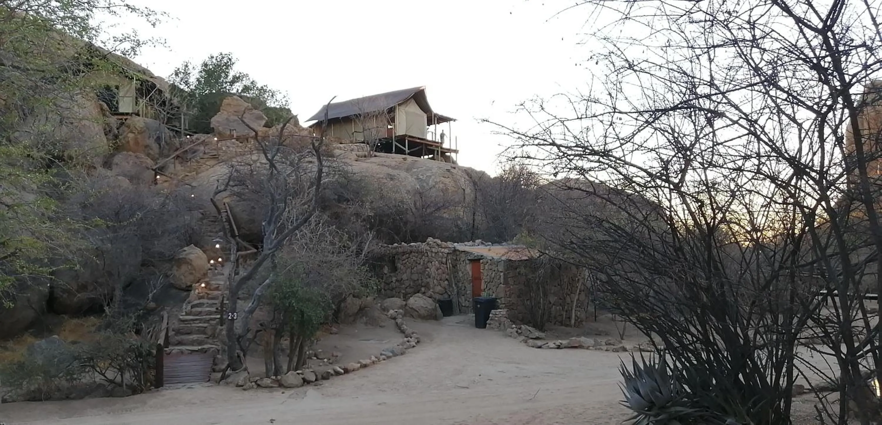 Property building in Ondudu Safari Lodge