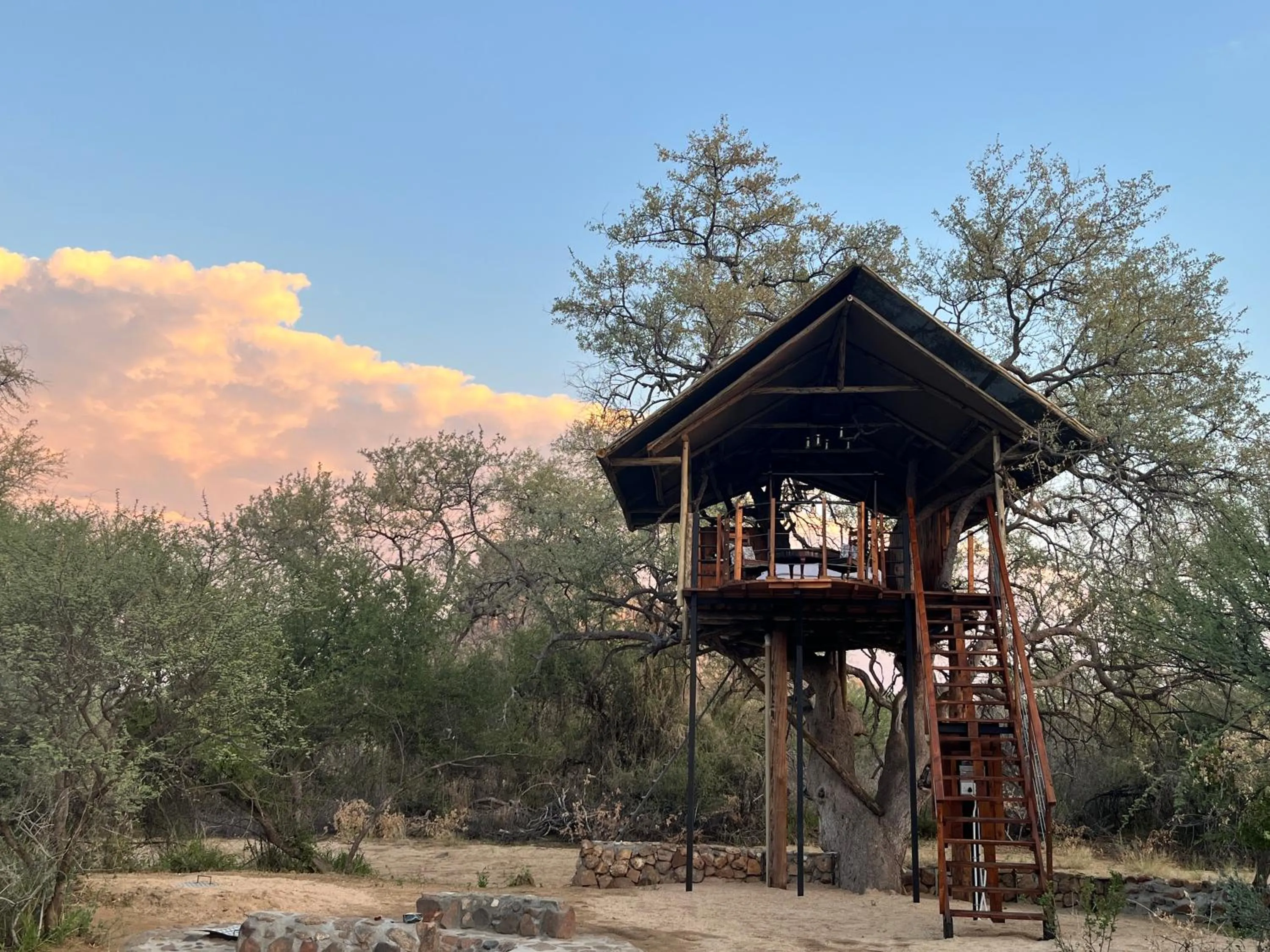 Property building in Ondudu Safari Lodge