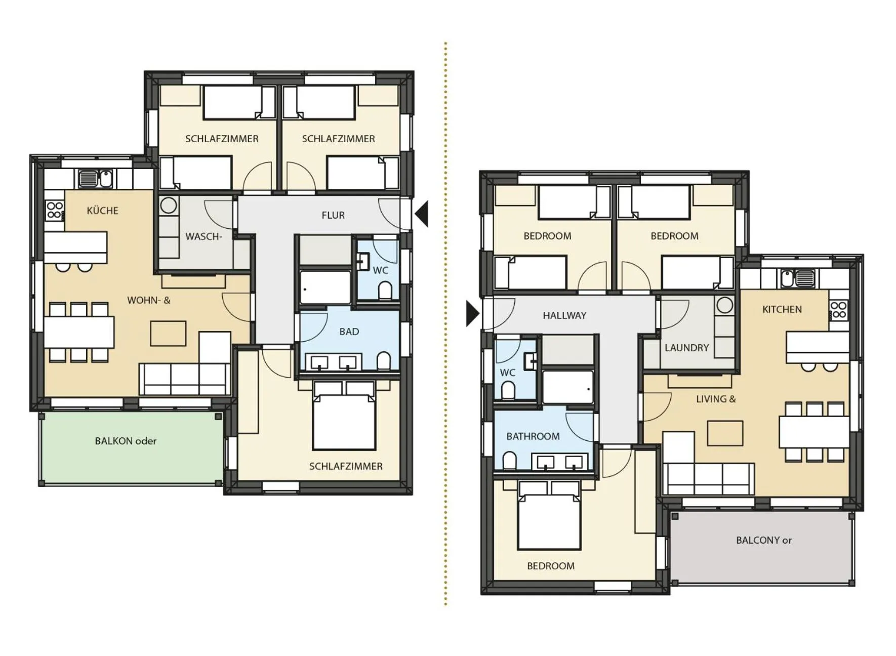 Floor plan in See und Sporthotel Ankum mit Lakeside Apartments
