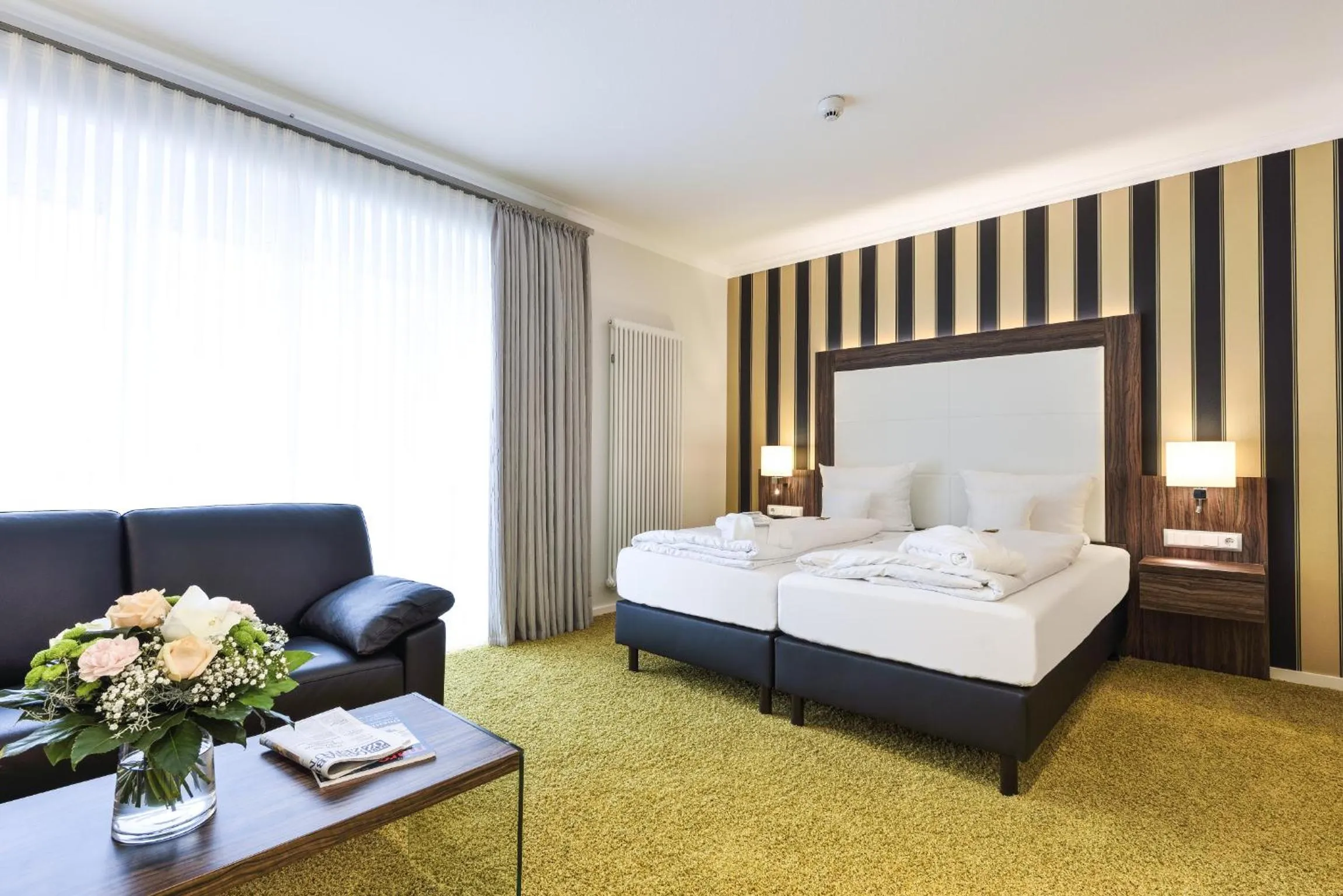 Photo of the whole room, Bed in See und Sporthotel Ankum mit Lakeside Apartments