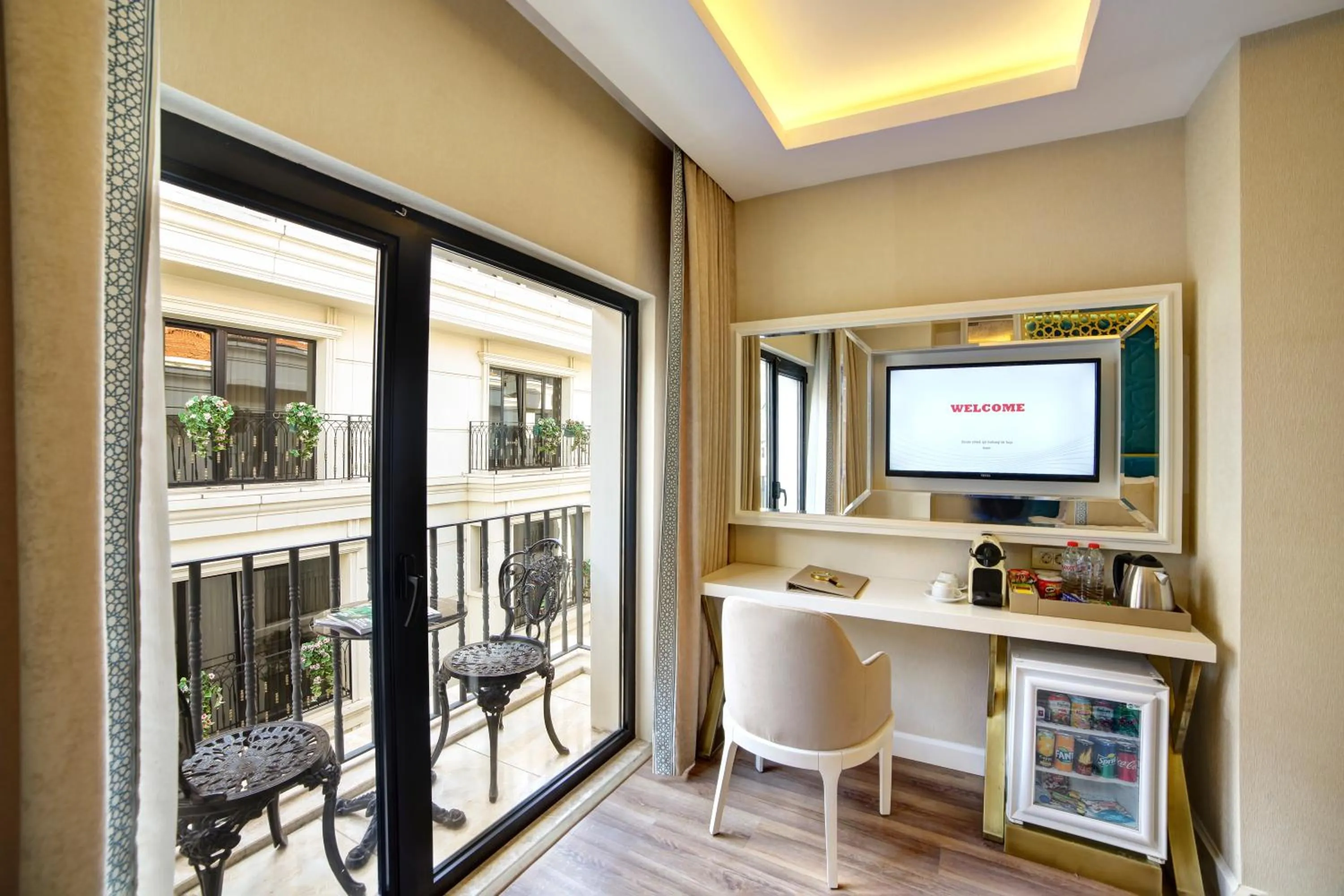 Balcony/Terrace in Great Fortune Design Hotel & Spa