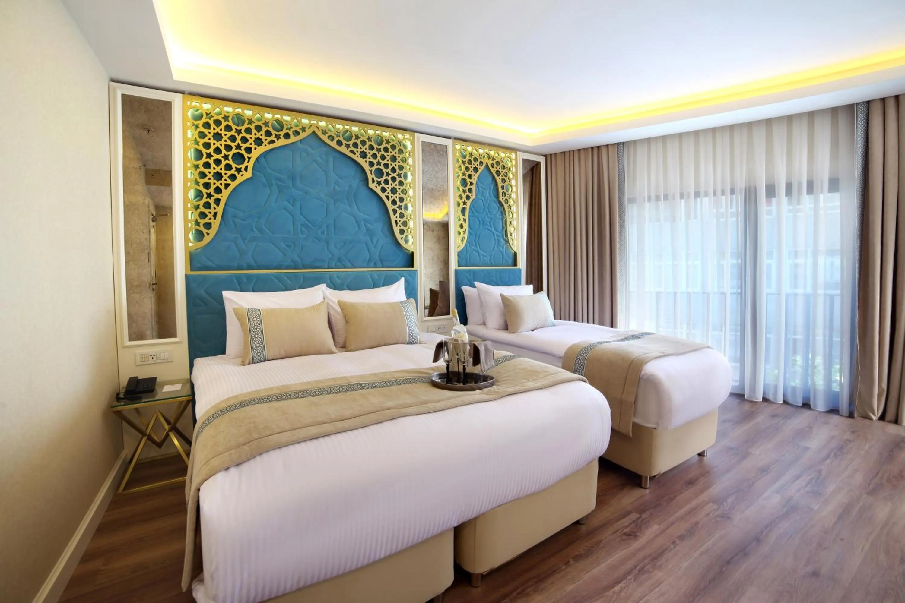 Bedroom, Bed in Great Fortune Design Hotel & Spa