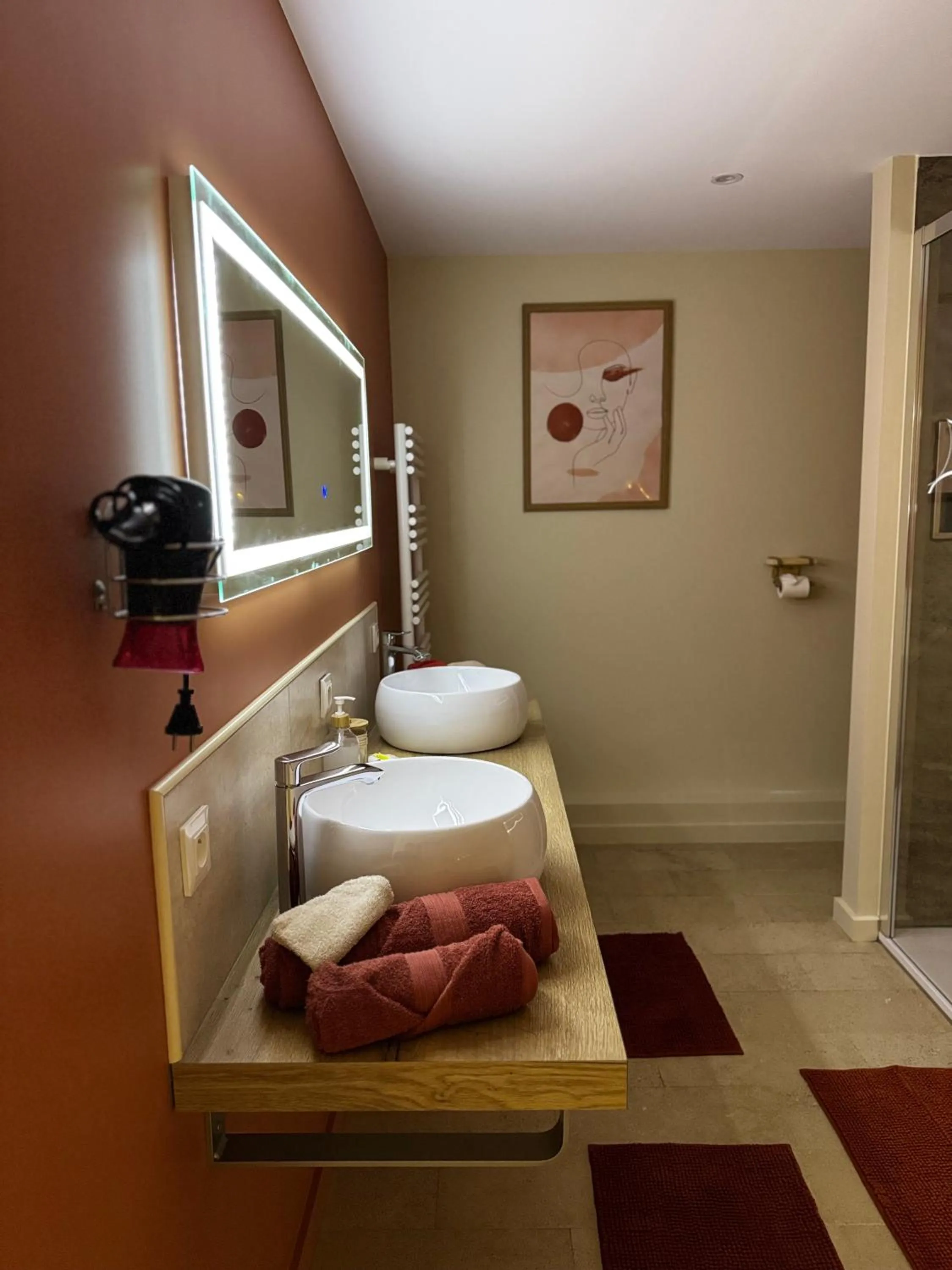 Bathroom in Au fil de l’Ô