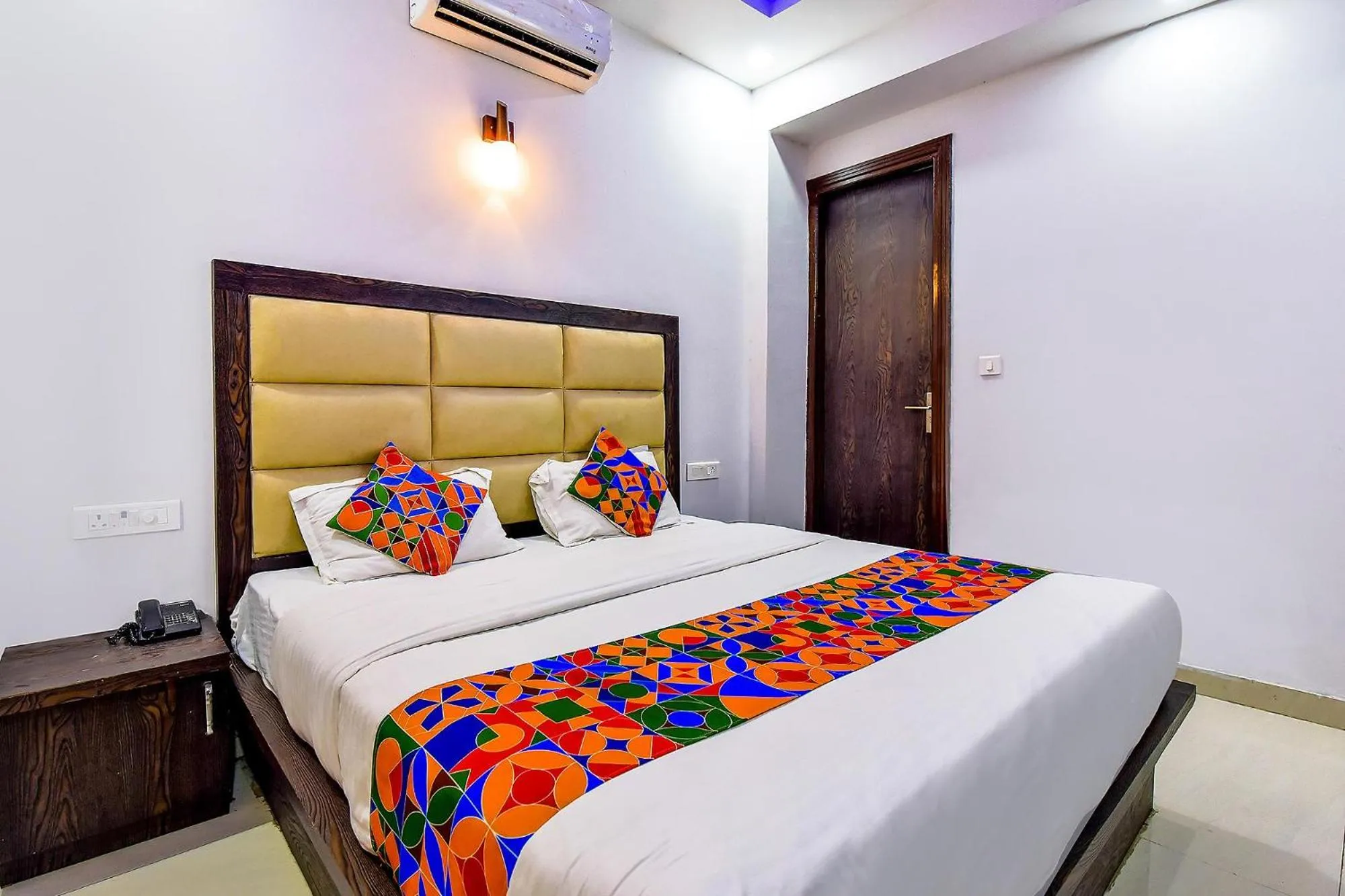 Bed in FabHotel Mayank Residency - Nr Kanwali Road