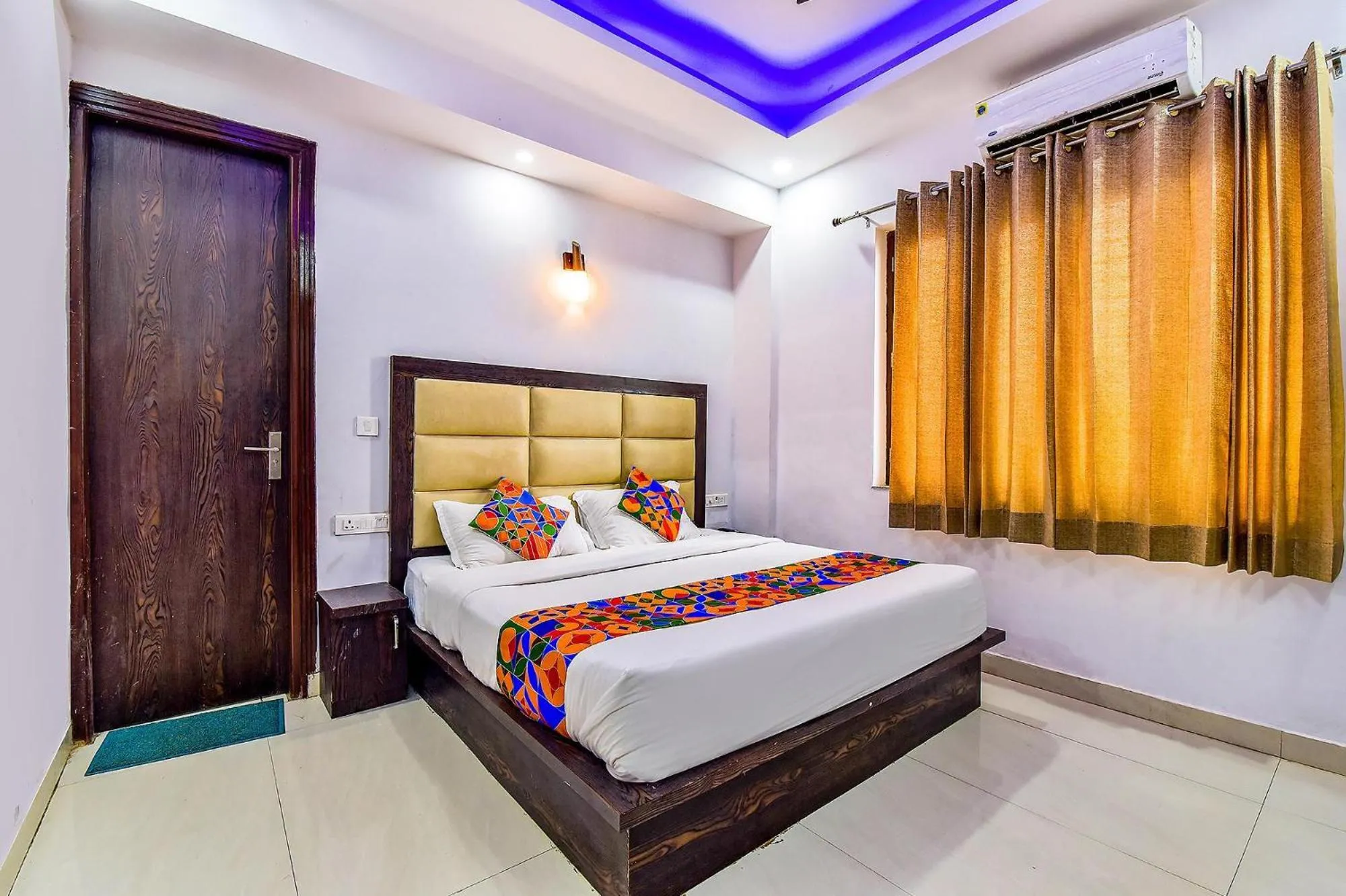 Bed in FabHotel Mayank Residency - Nr Kanwali Road