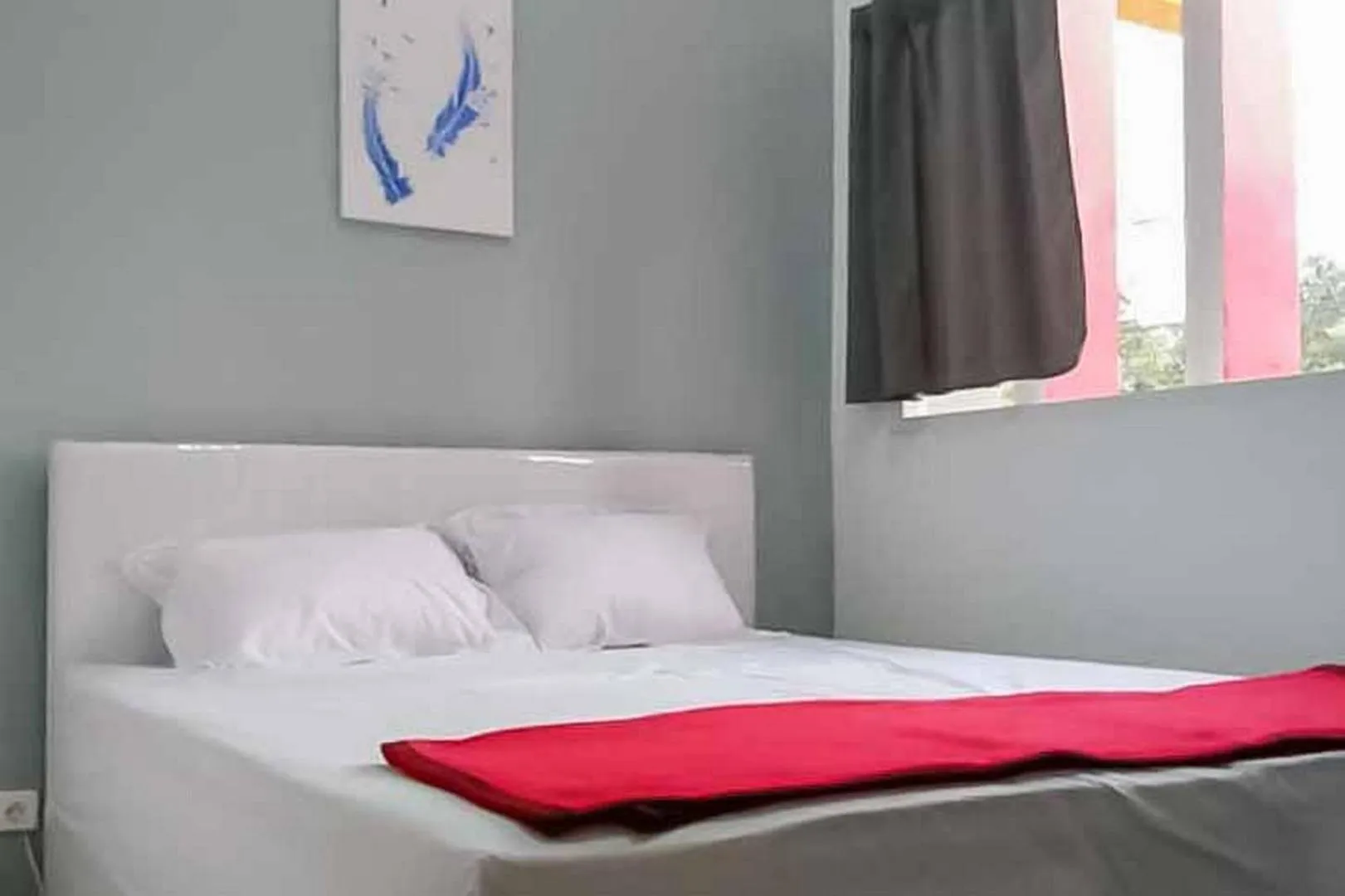 Bedroom, Bed in RedDoorz near Alun Alun Magetan