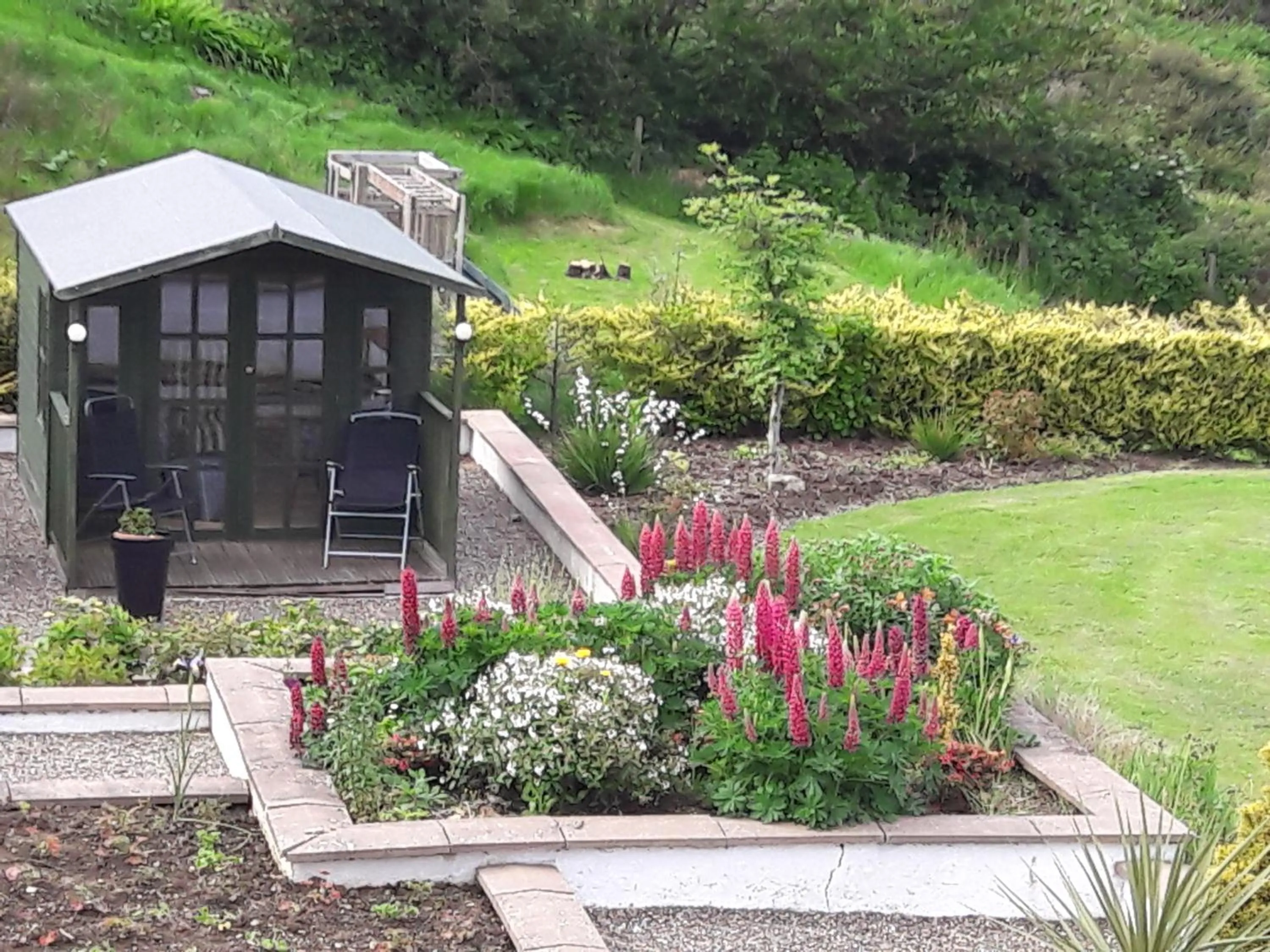 Garden in At Cedar Lodge Apartment