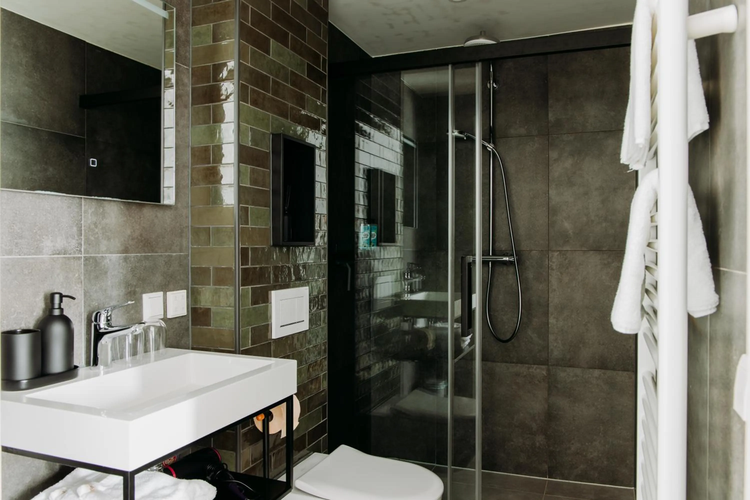 Shower in Boutique B&B Oud Aa
