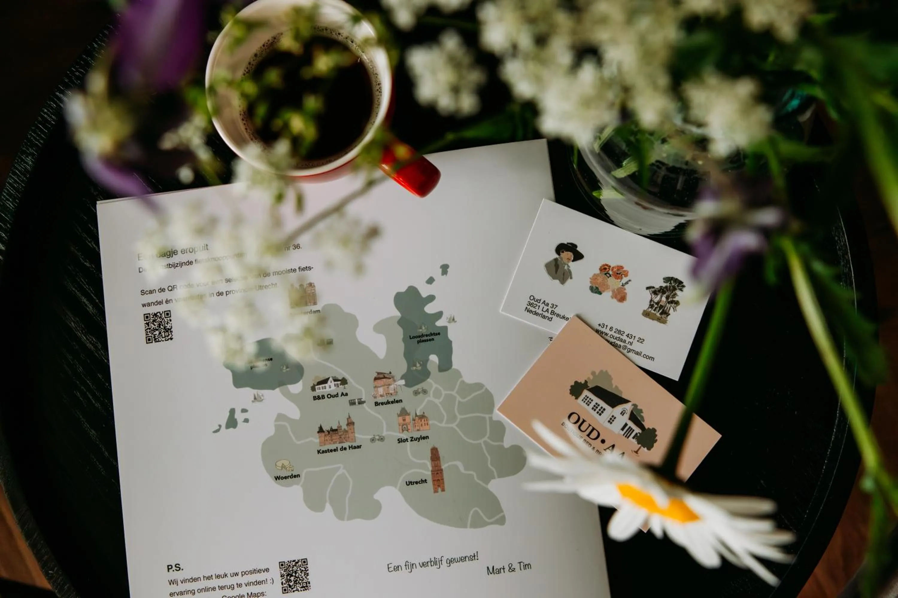 Decorative detail in Boutique B&B Oud Aa