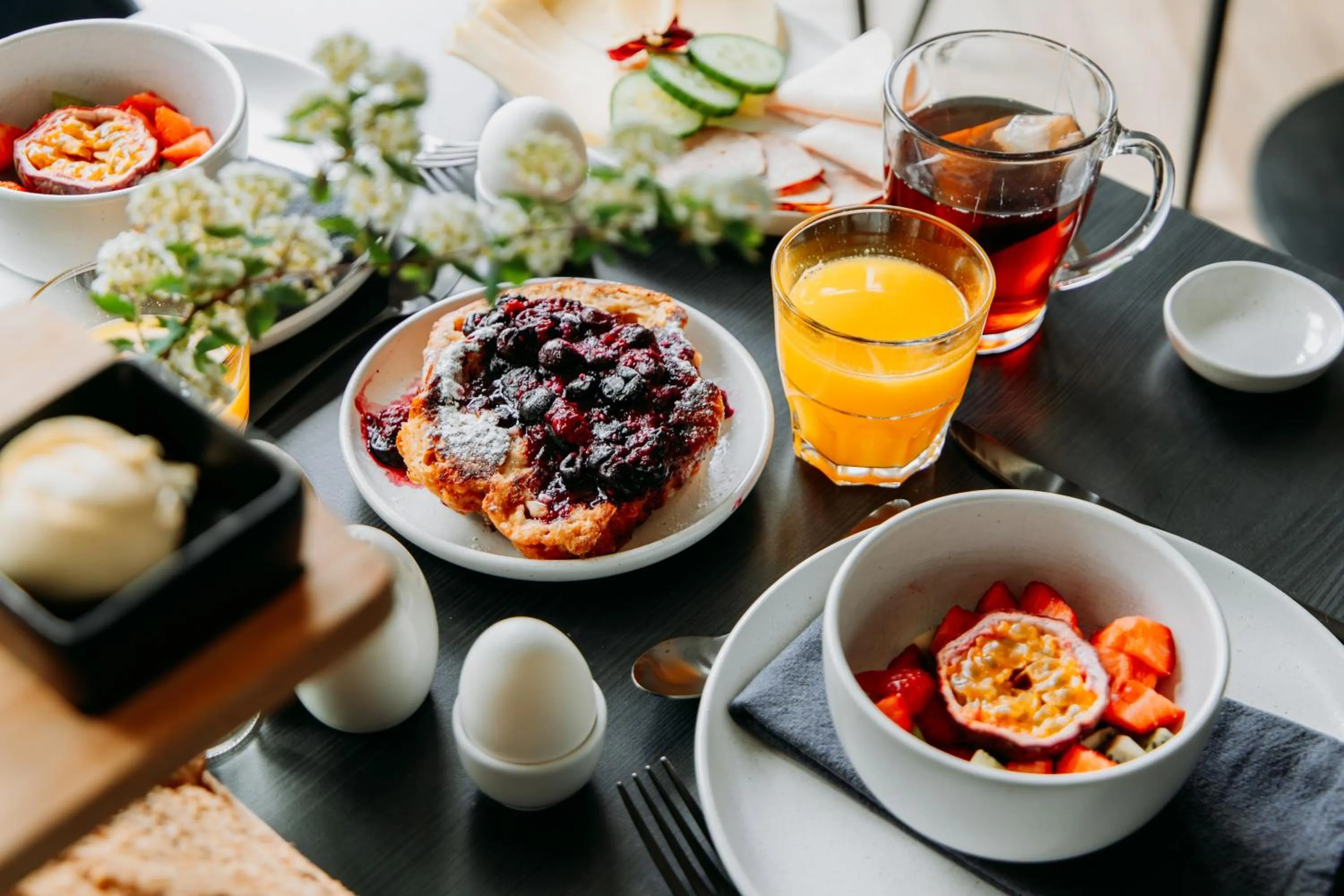 Breakfast in Boutique B&B Oud Aa