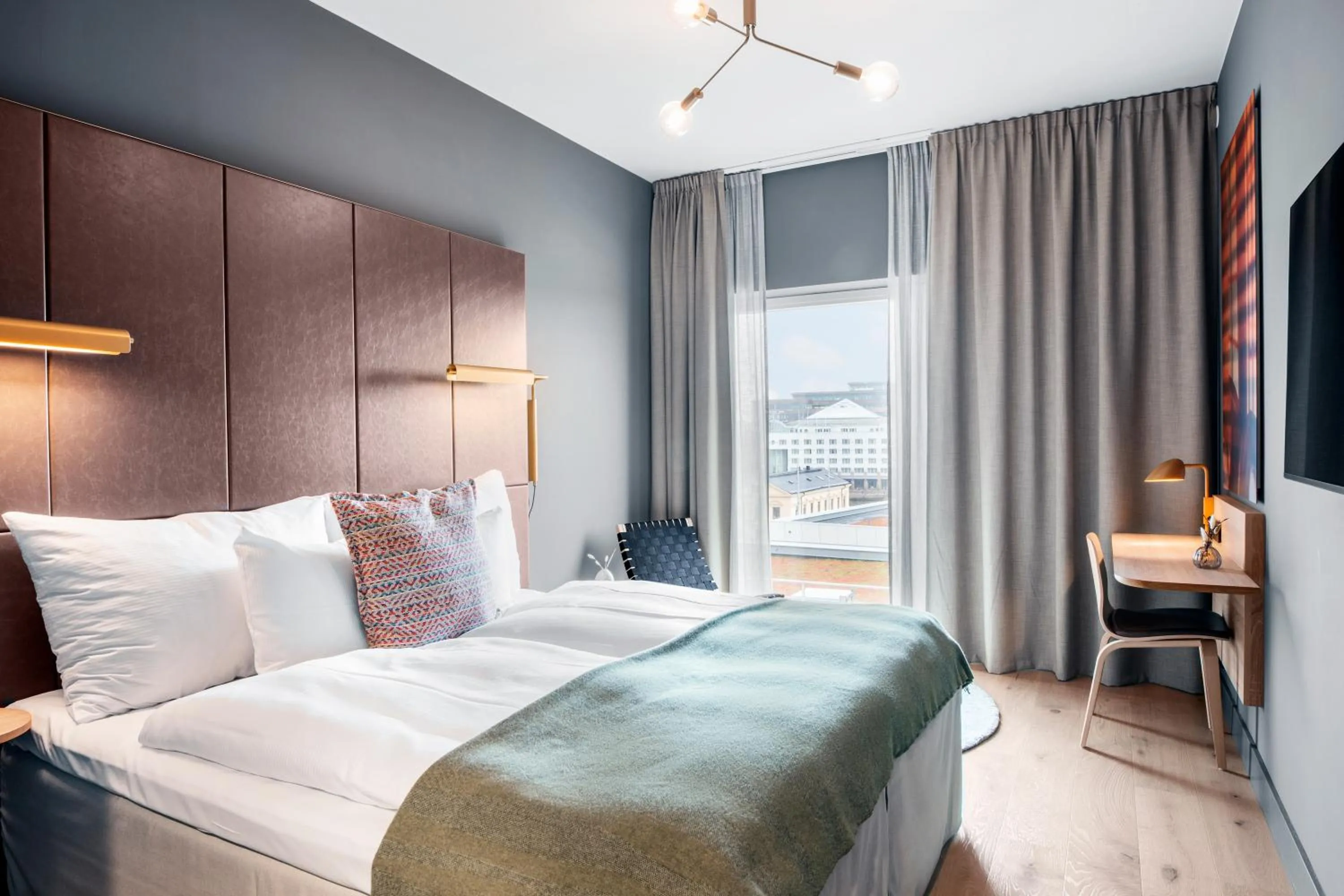 Bed in Clarion Hotel Sea U