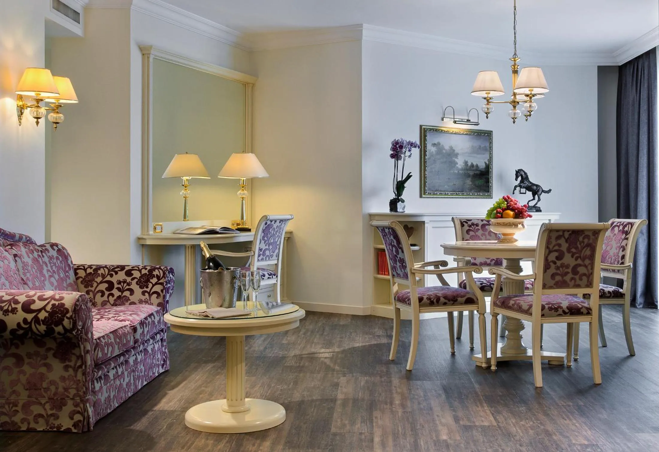 Living room in Tritone LUXURY HOTEL THERMAE & SPA