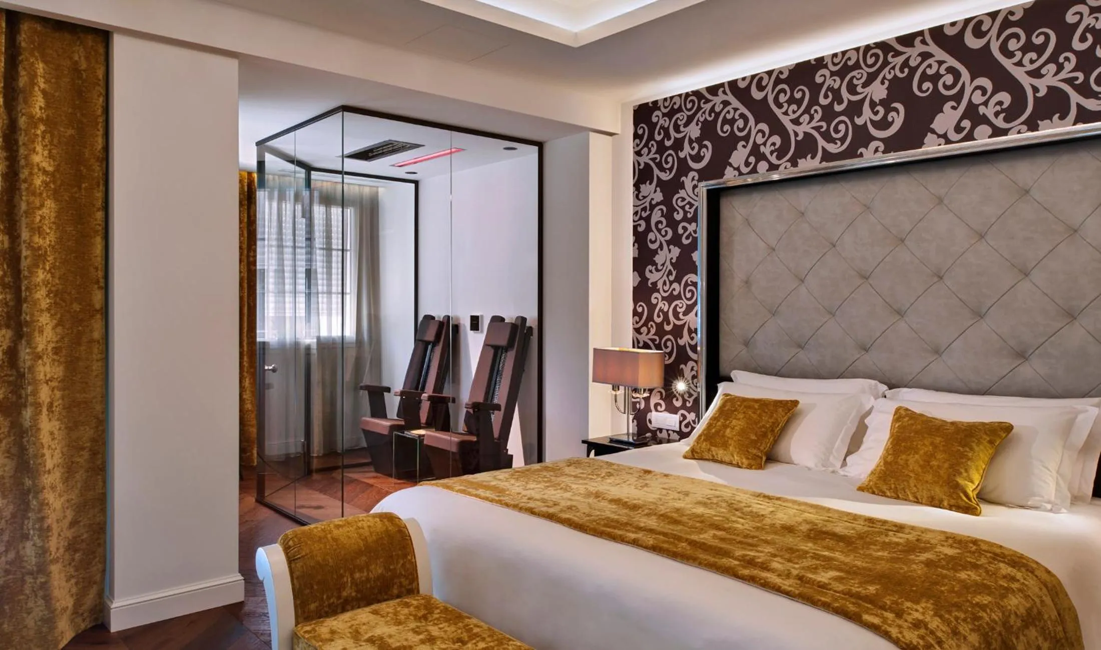 Bedroom, Bed in Tritone LUXURY HOTEL THERMAE & SPA