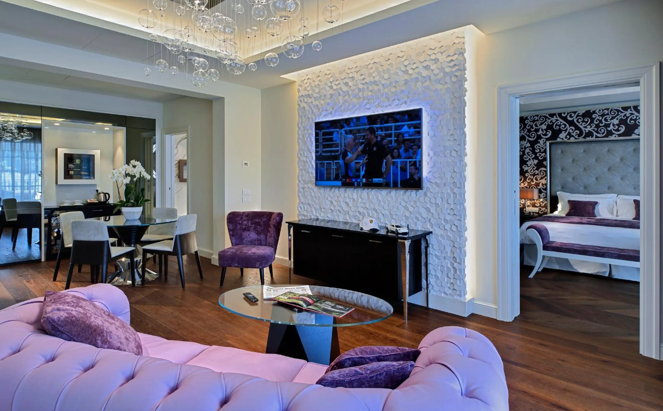 Living room in Tritone LUXURY HOTEL THERMAE & SPA