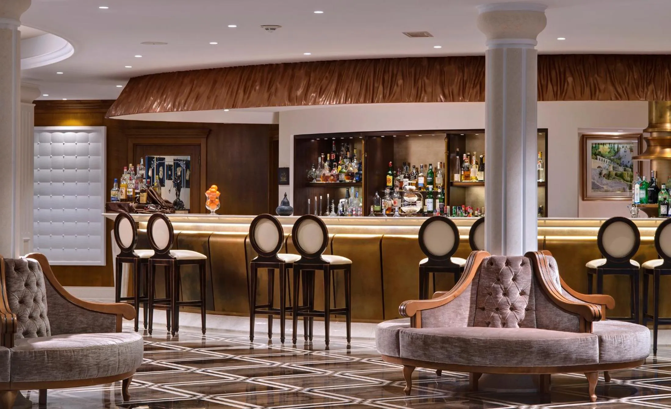 Living room in Tritone LUXURY HOTEL THERMAE & SPA