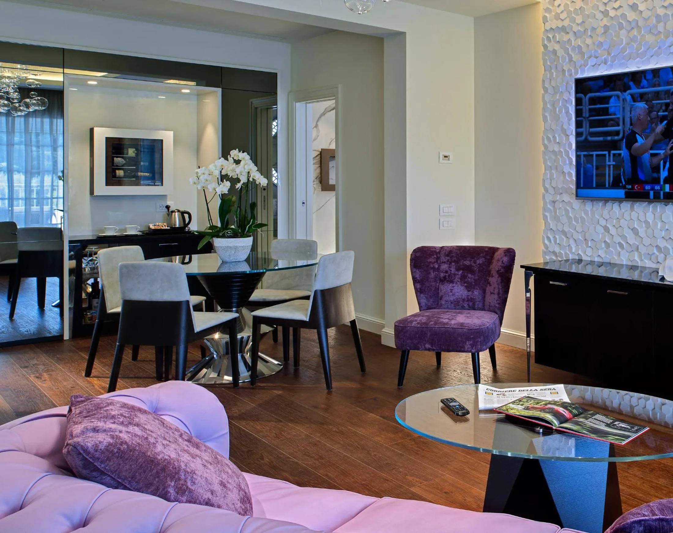 Living room in Tritone LUXURY HOTEL THERMAE & SPA