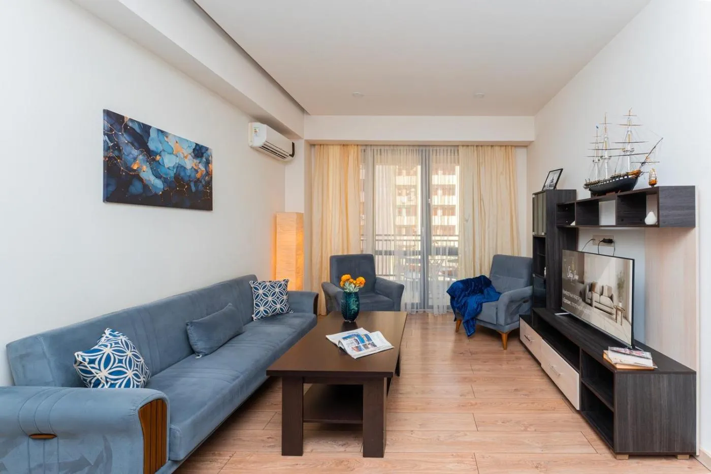 Living room in Apart-hotel on Koghbatsi 16