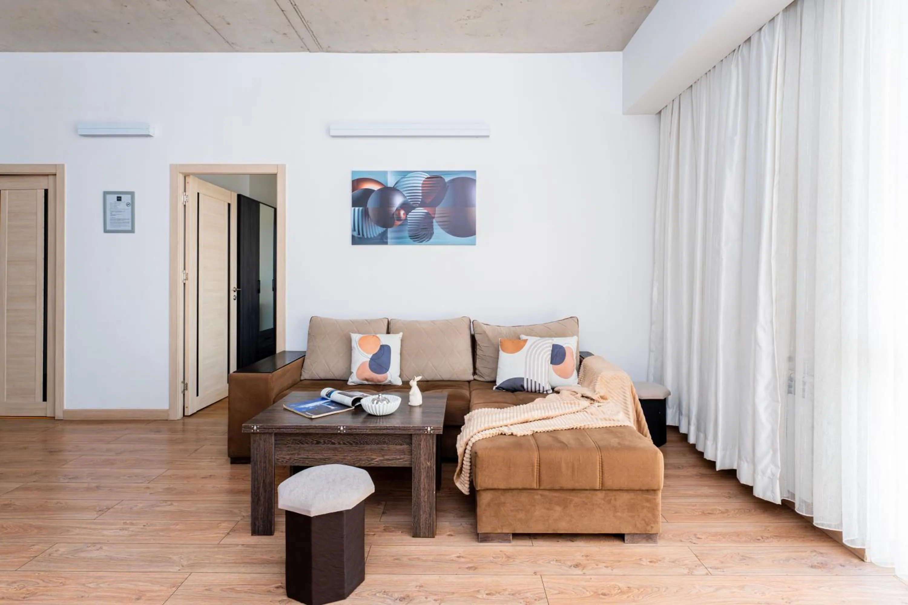 Living room in Apart-hotel on Koghbatsi 16