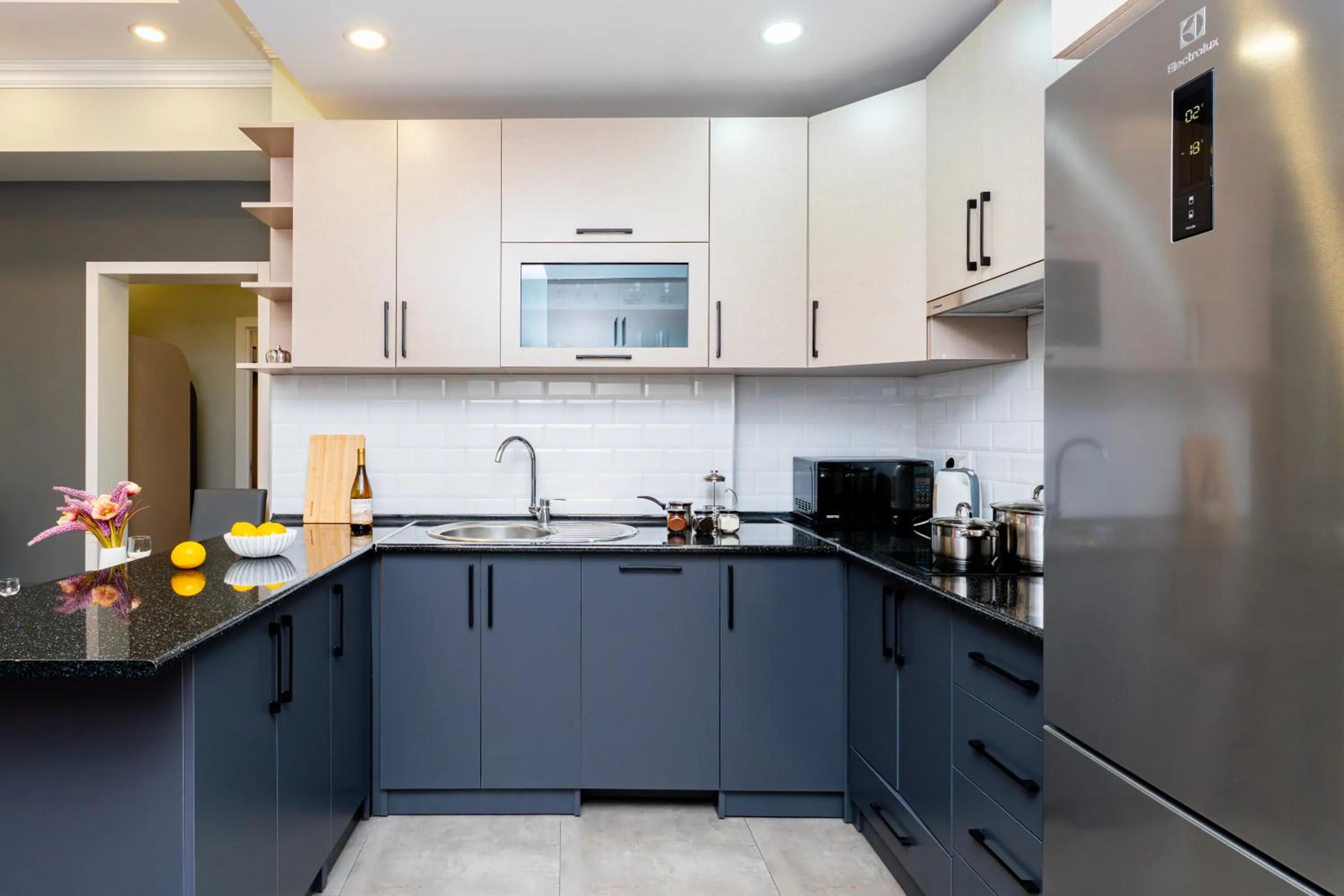 kitchen in Apart-hotel on Koghbatsi 16