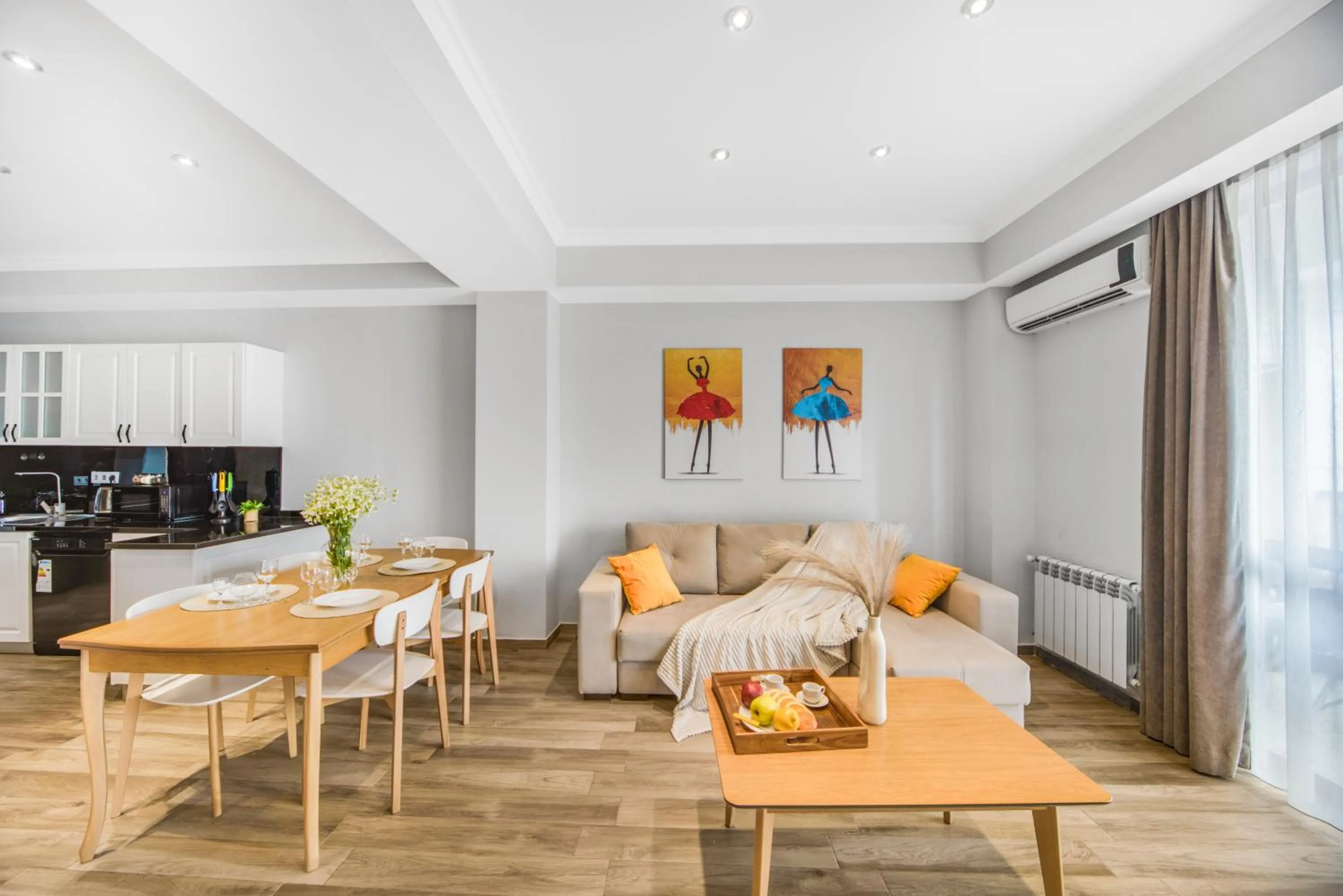 Living room in Apart-hotel on Koghbatsi 16