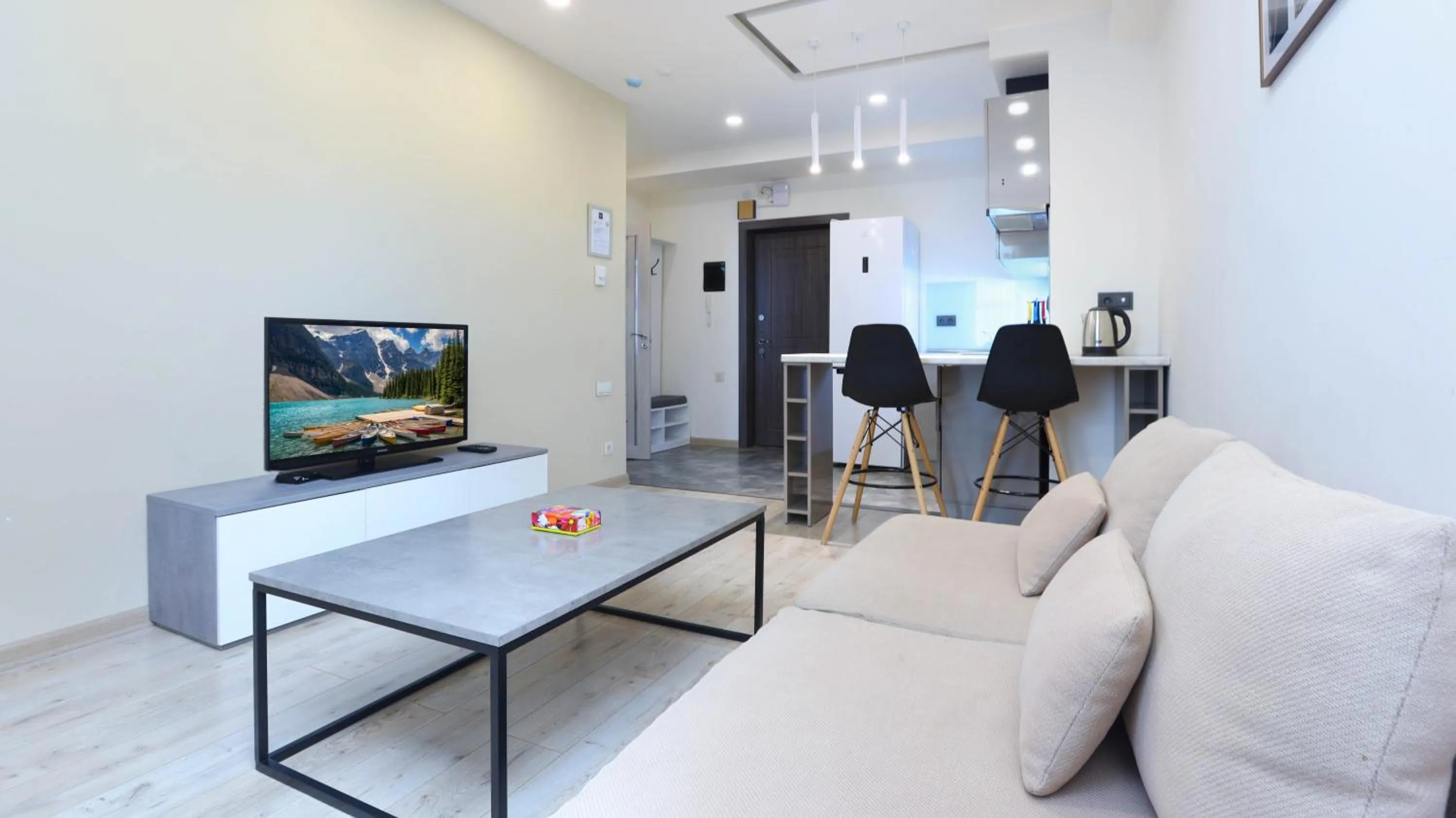 Living room in Apart-hotel on Koghbatsi 16