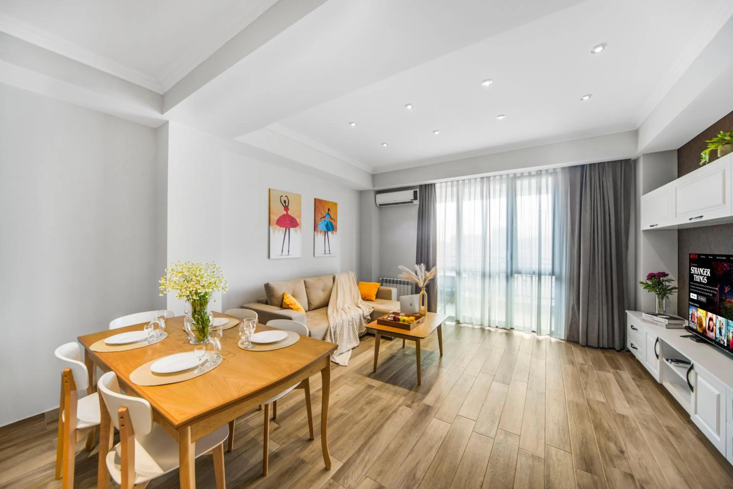 Seating area in Apart-hotel on Koghbatsi 16