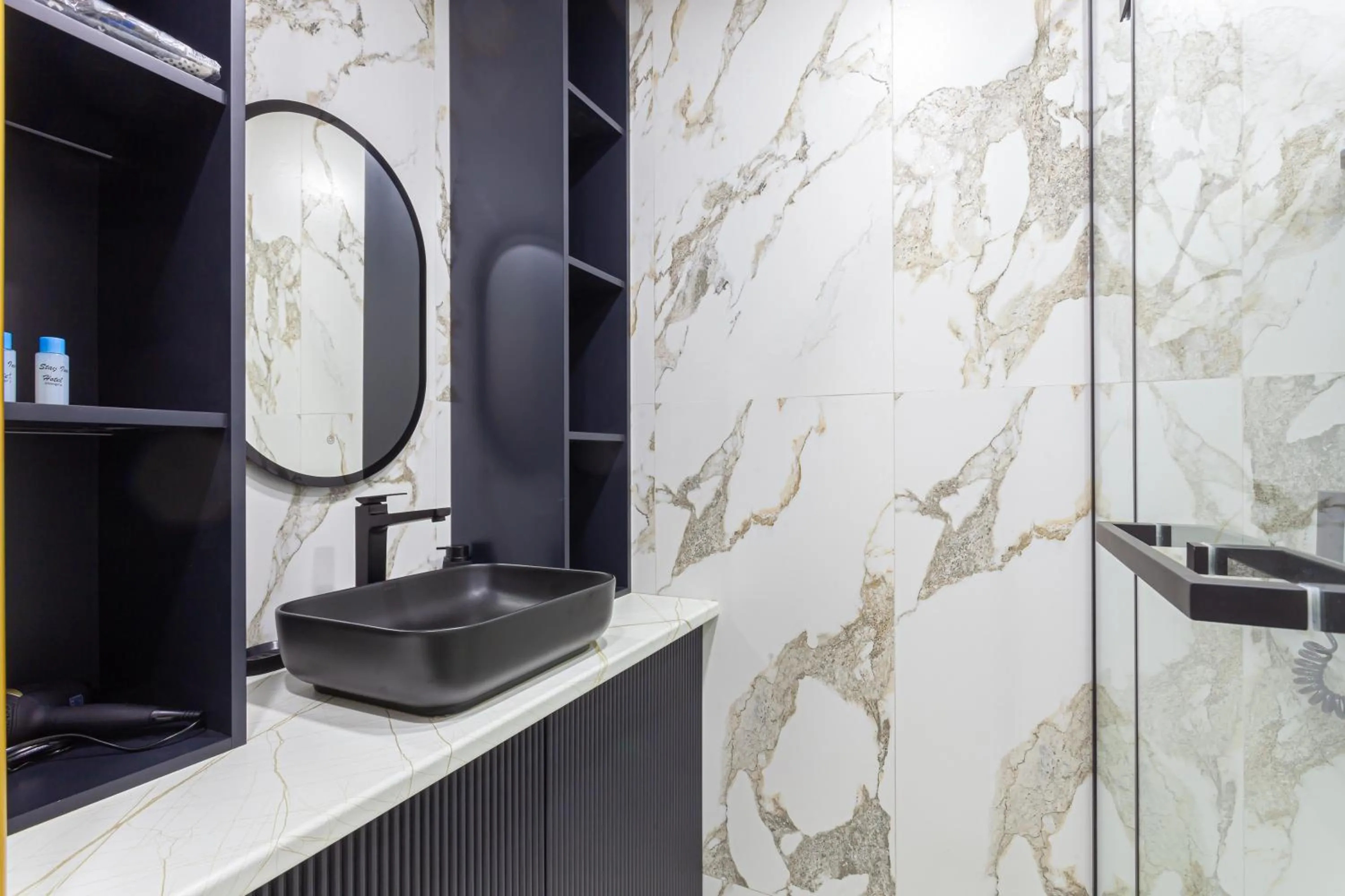 Bathroom in Apart-hotel on Koghbatsi 16