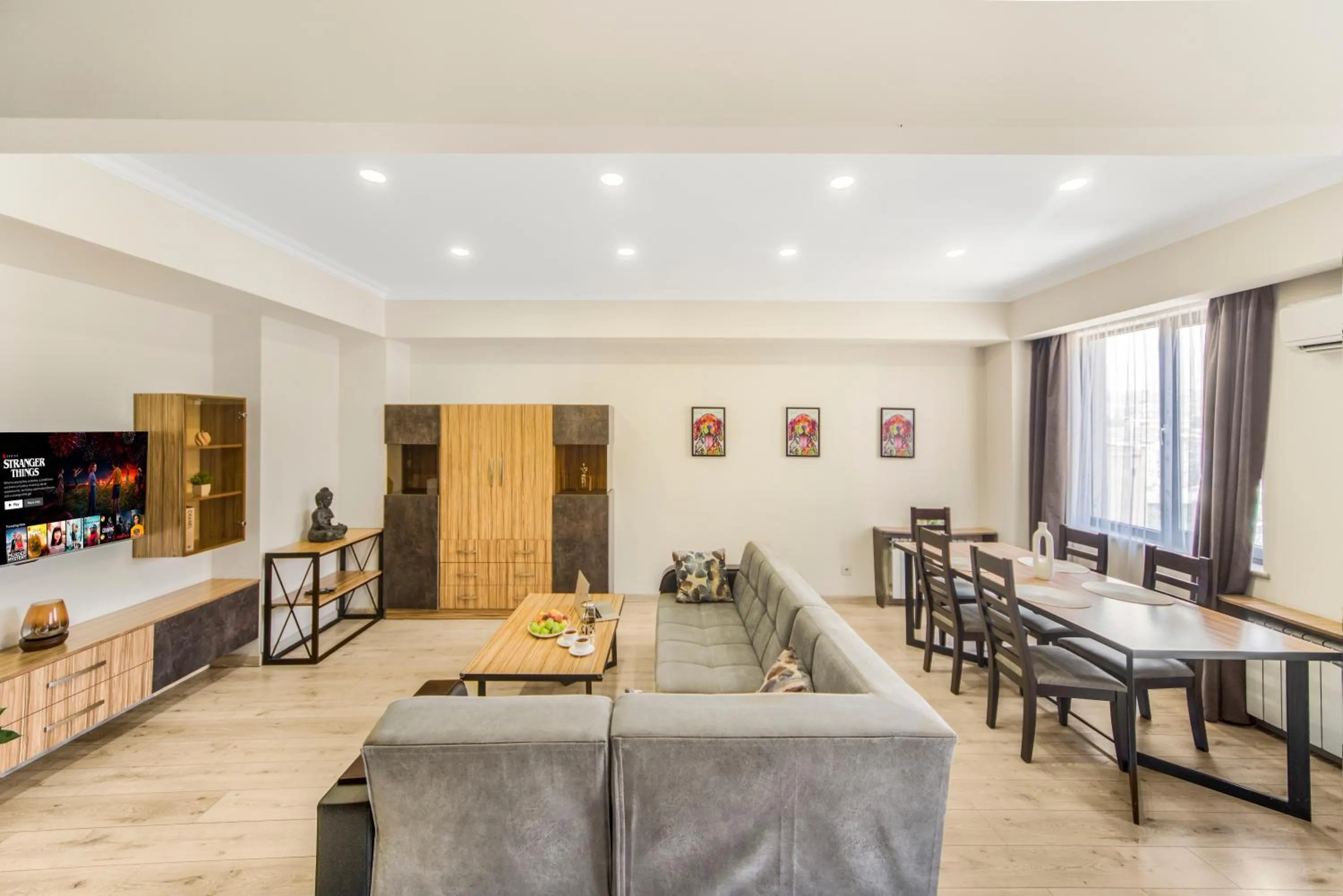 Living room in Apart-hotel on Koghbatsi 16