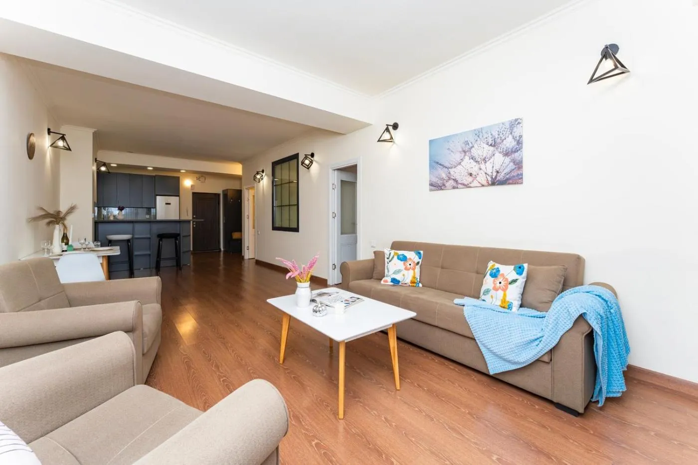 Living room in Apart-hotel on Koghbatsi 16