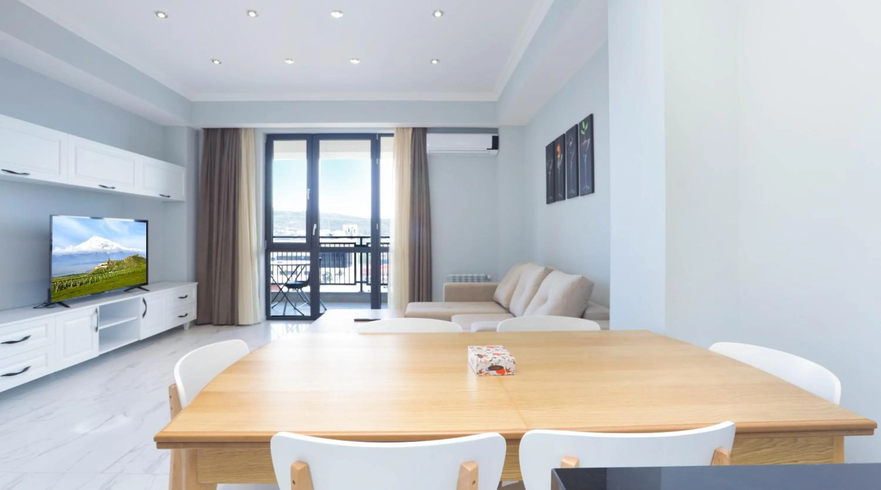 Living room in Apart-hotel on Koghbatsi 16