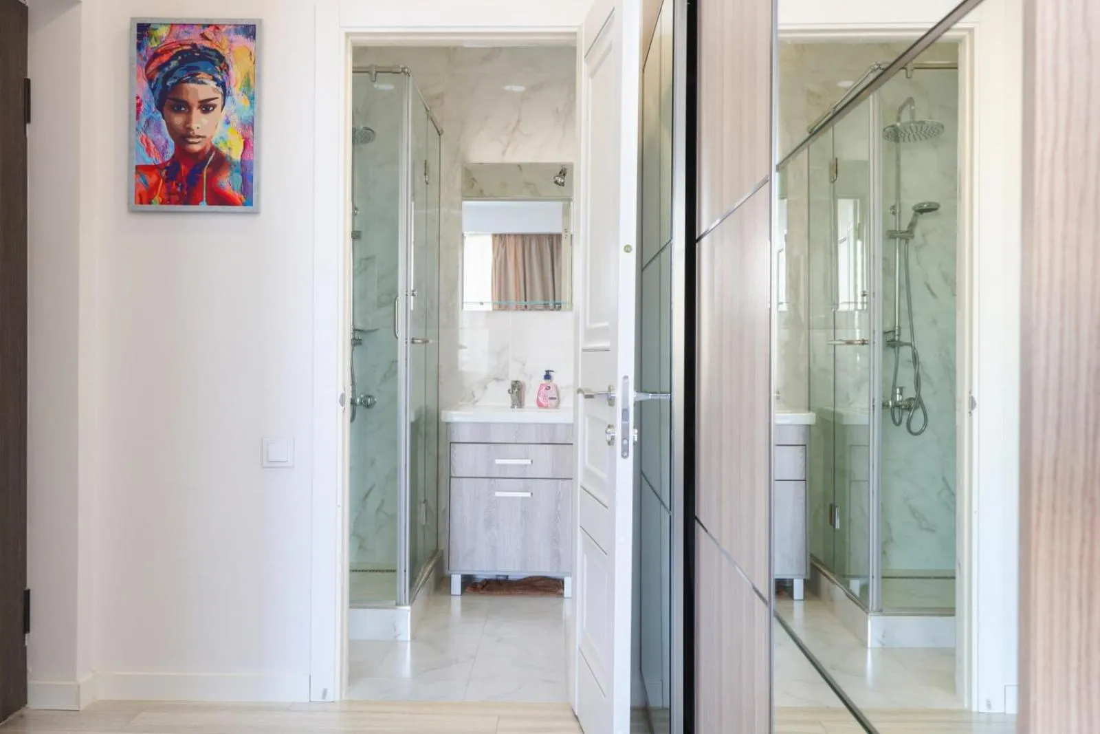 Bathroom in Apart-hotel on Koghbatsi 16