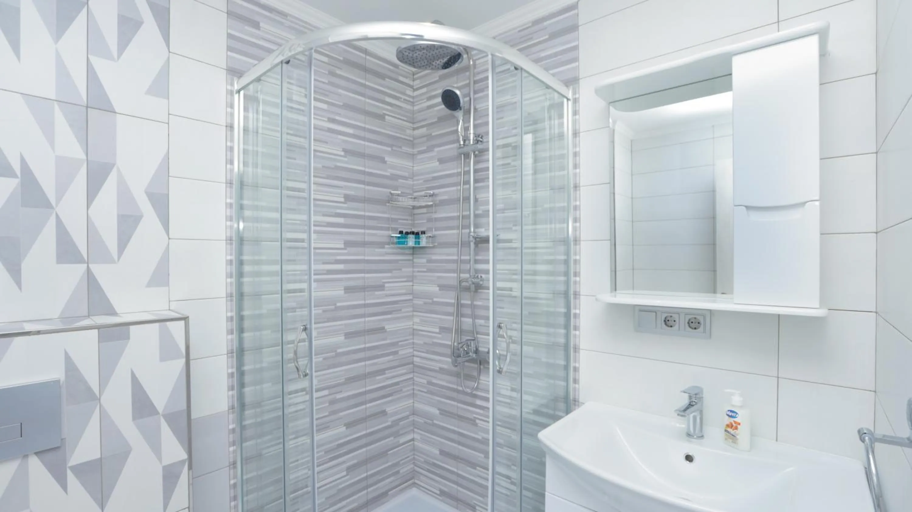 Bathroom in Apart-hotel on Koghbatsi 16