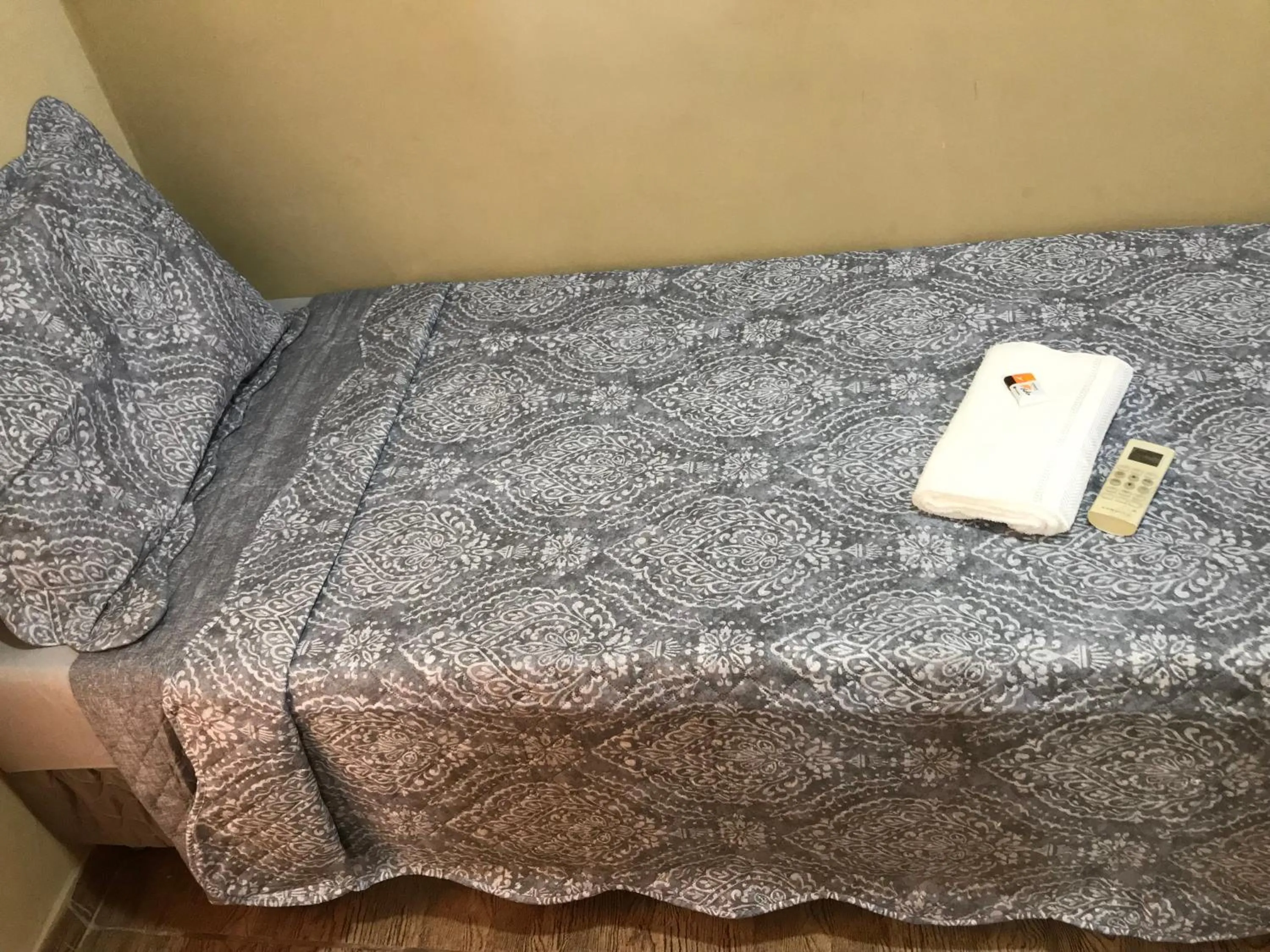 Bed in Pousada Floripes