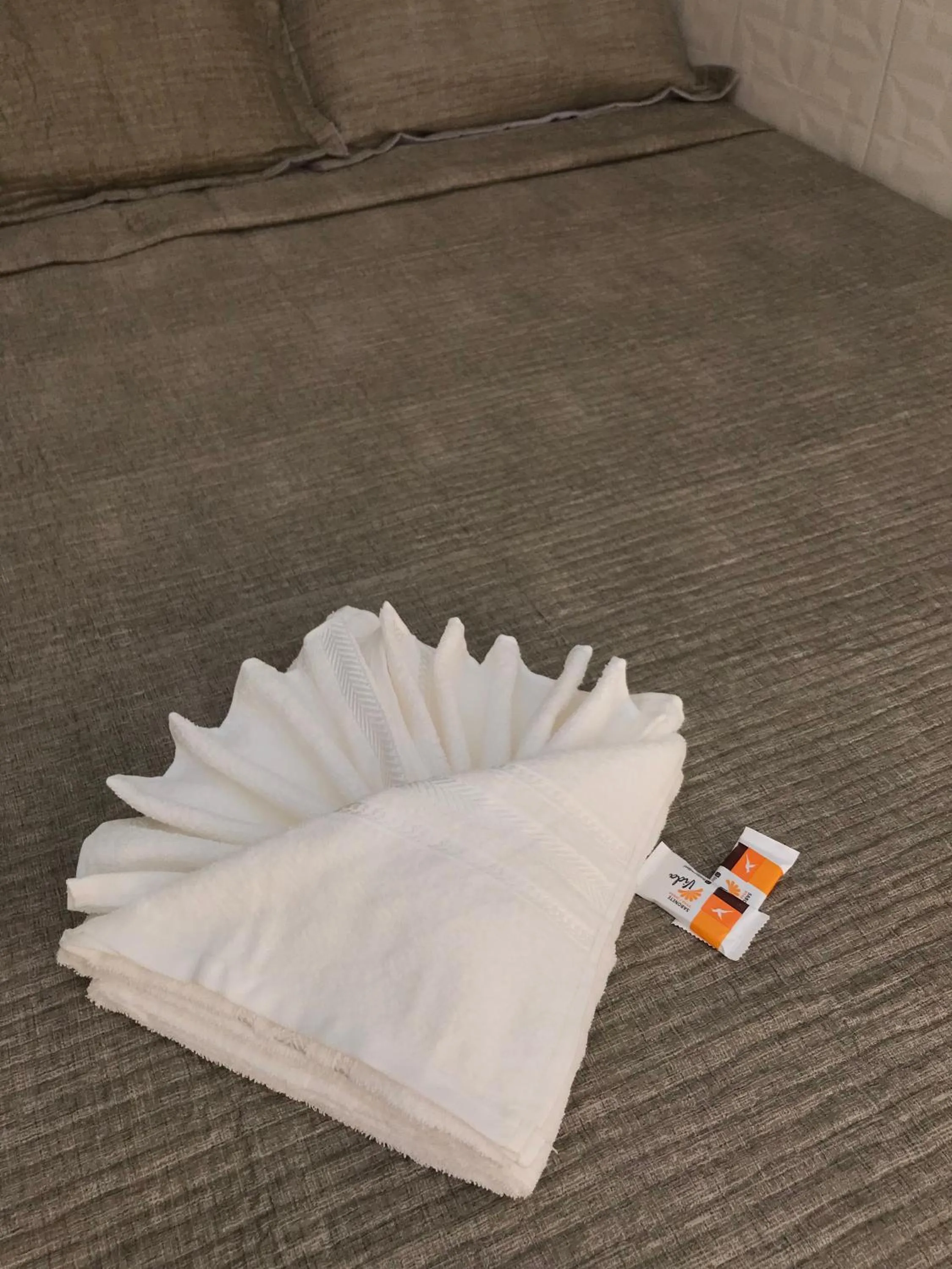 Bed in Pousada Floripes