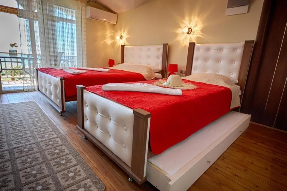 Bed in Studios Xanthipi